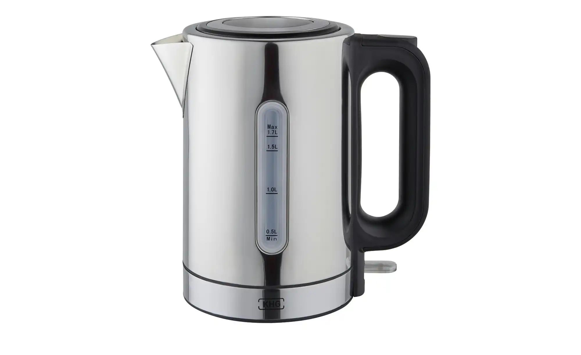 KHG Wasserkocher   WK-1702 (ES) ¦ silber ¦ Edelstahl,Kunststoff ¦ Maße (cm) günstig online kaufen