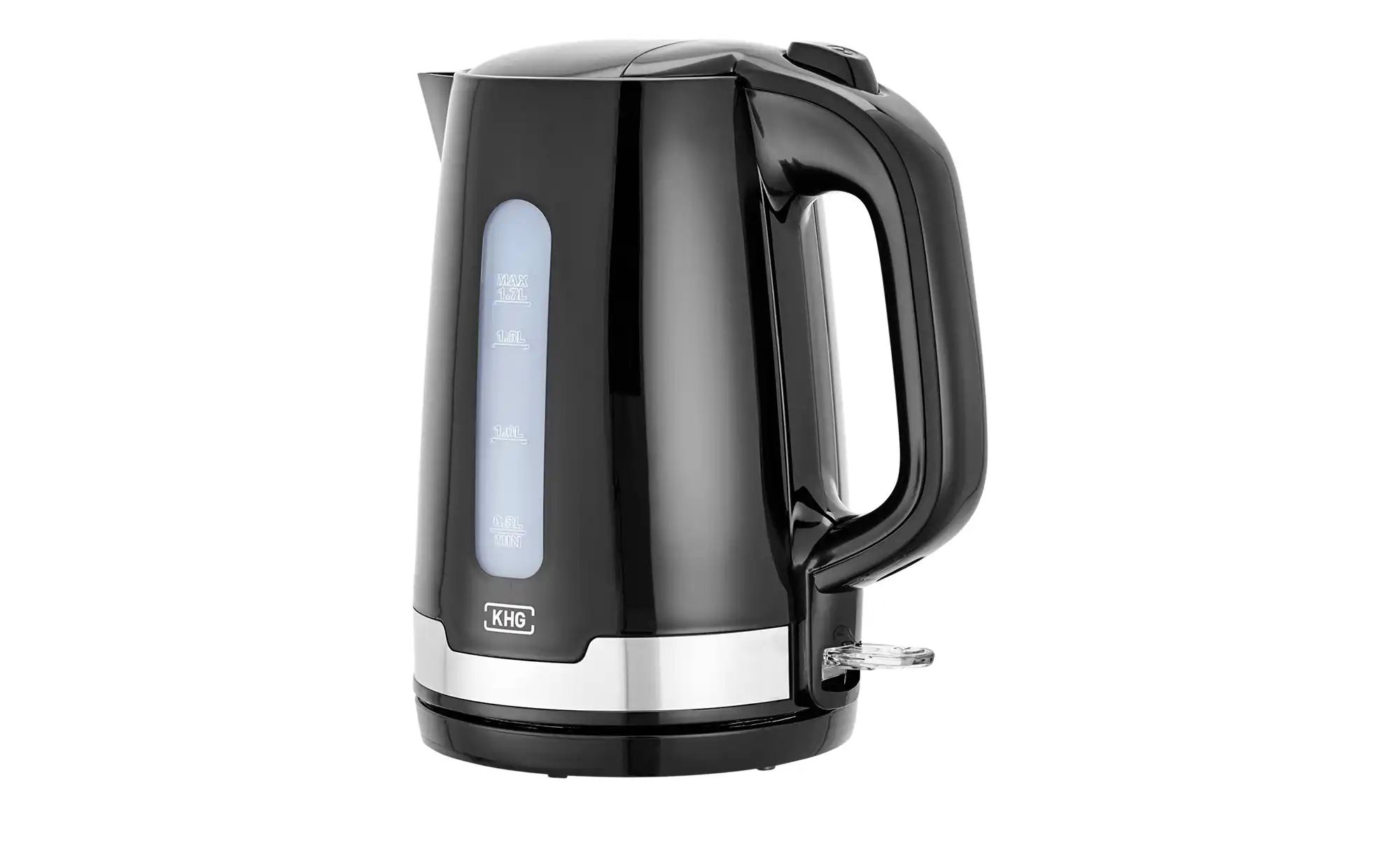 KHG Wasserkocher  WK-1708 SE2 ¦ schwarz ¦ Edelstahl,Kunststoff ¦ Maße (cm): günstig online kaufen