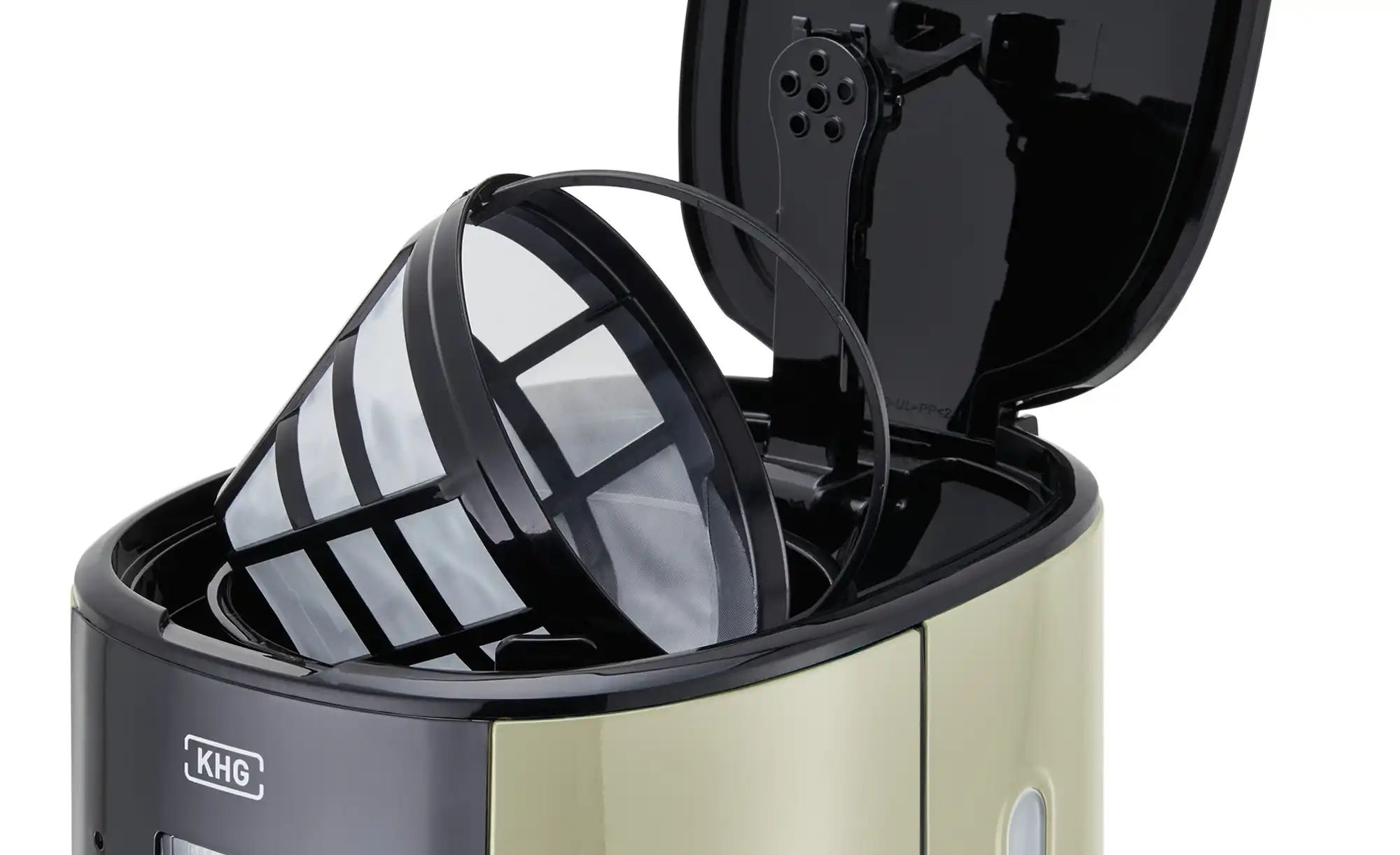 KHG Kaffeeautomat  KA-184 (C) ¦ creme ¦ Metall,Glas,Kunststoff ¦ Maße (cm): günstig online kaufen