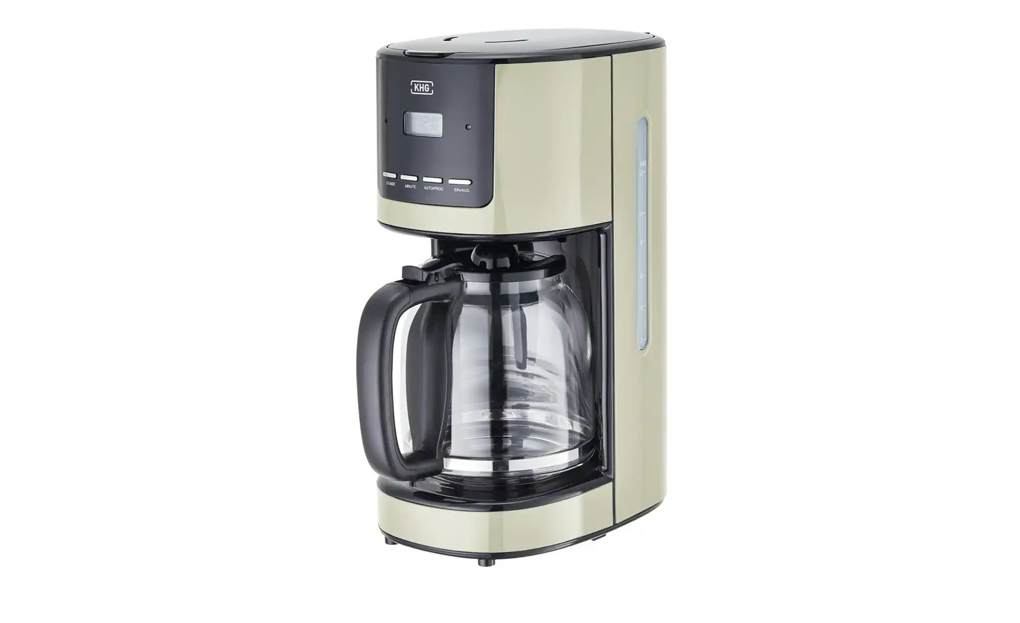 Thumbnail - KHG Kaffeeautomat  KA-184 (C) ¦ creme ¦ Metall,Glas,Kunststoff ¦ Maße (cm): B: 17,5 H: 36,5 T: 23.5 Elektrokleingeräte >...