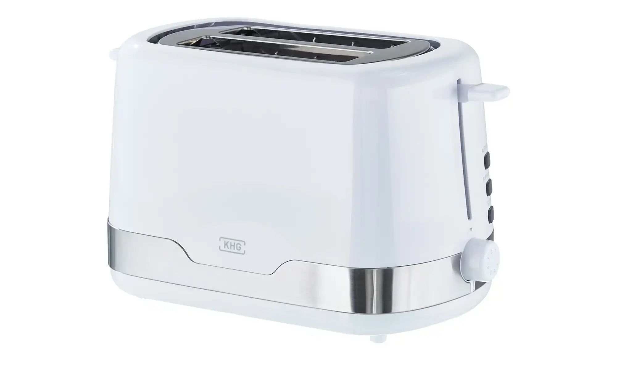 KHG Toaster  TO-857 WE2 ¦ weiß ¦ Metall,Edelstahl,Kunststoff ¦ Maße (cm): B günstig online kaufen