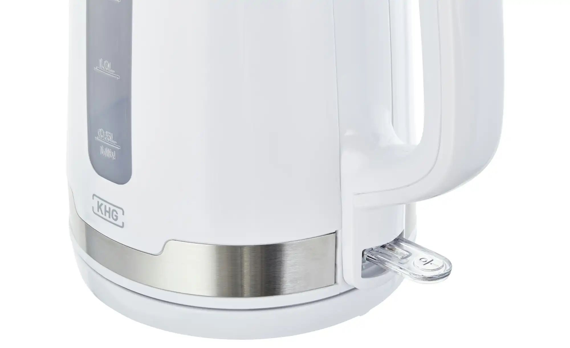 Thumbnail - KHG Wasserkocher WK-1708 WE2 ¦ weiß ¦ Edelstahl,Kunststoff ¦ Maße (cm): B: 20,4 H: 23,2 T: 21.5 Elektrokleingeräte > Wa...