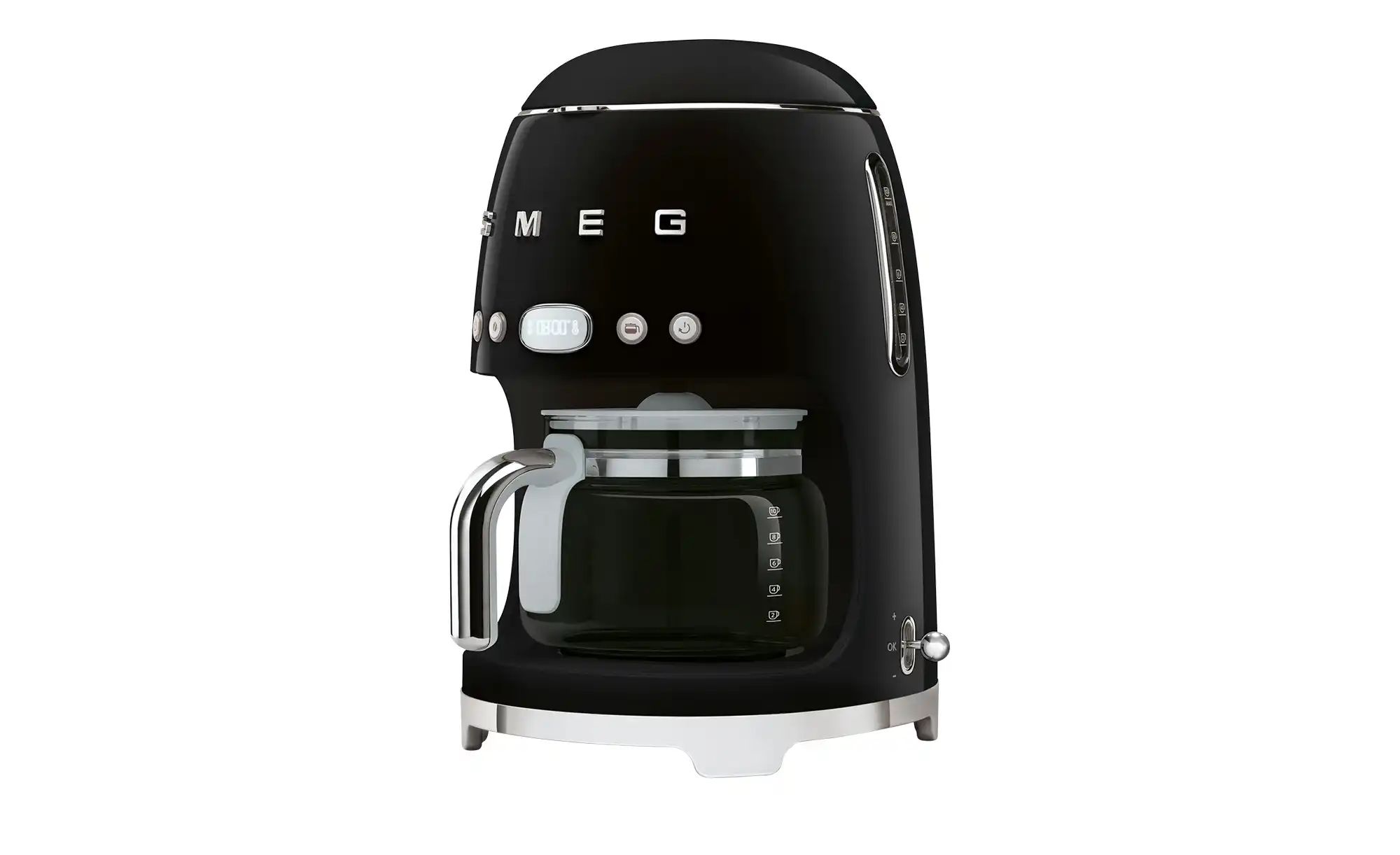 smeg Kaffeeautomat DCF02BLEU Schwarz / silberfarben