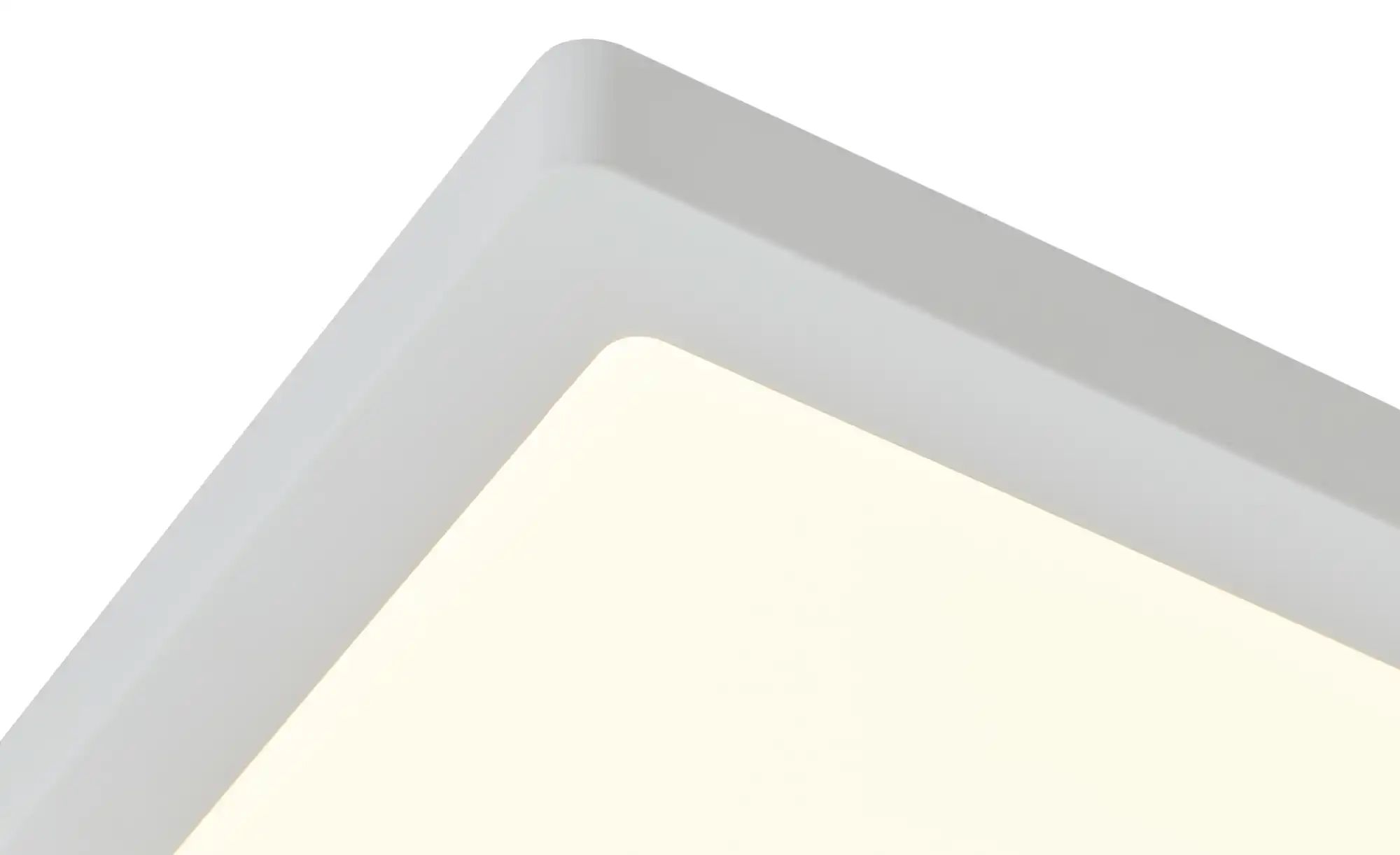 Thumbnail - LED-Panel weiß matt eckig`groß` ¦ weiß ¦ Maße (cm): B: 30 Lampen & Leuchten > Deckenleuchten - Höffner