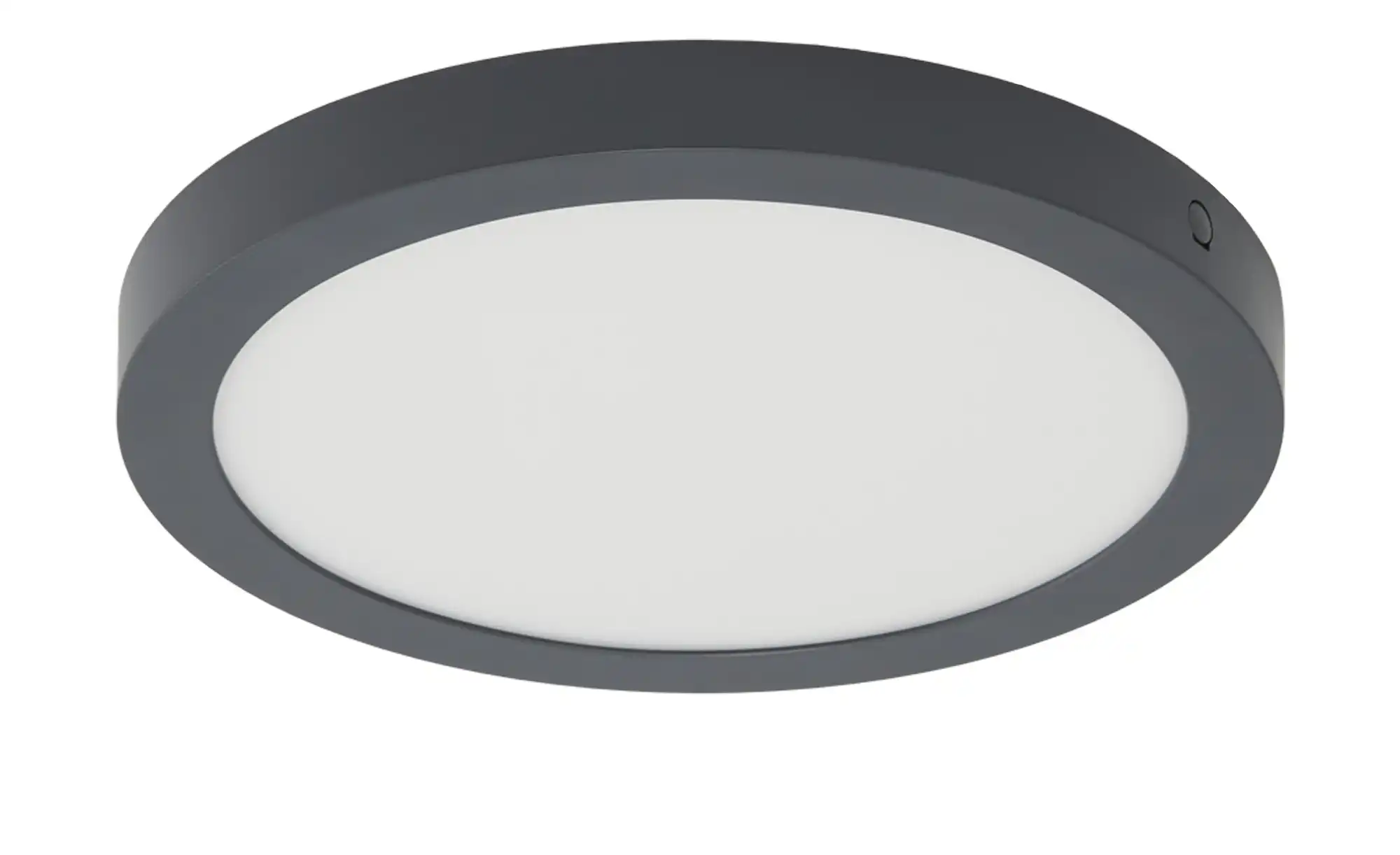 LED-Deckenleuchte, rund, dunkelgrau ¦ grau Ø: 30 Lampen & Leuchten > Innenleuchten > Deckenleuchten - Höffner