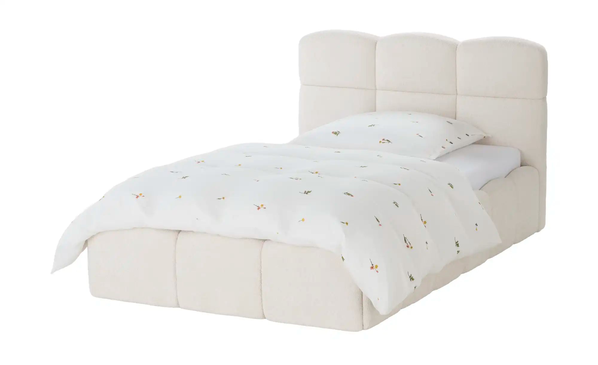 Polsterbett mit Bettkasten Dronfield ¦ beige ¦ Maße (cm): B: 138 H: 100 Betten > Polsterbetten - Höffner