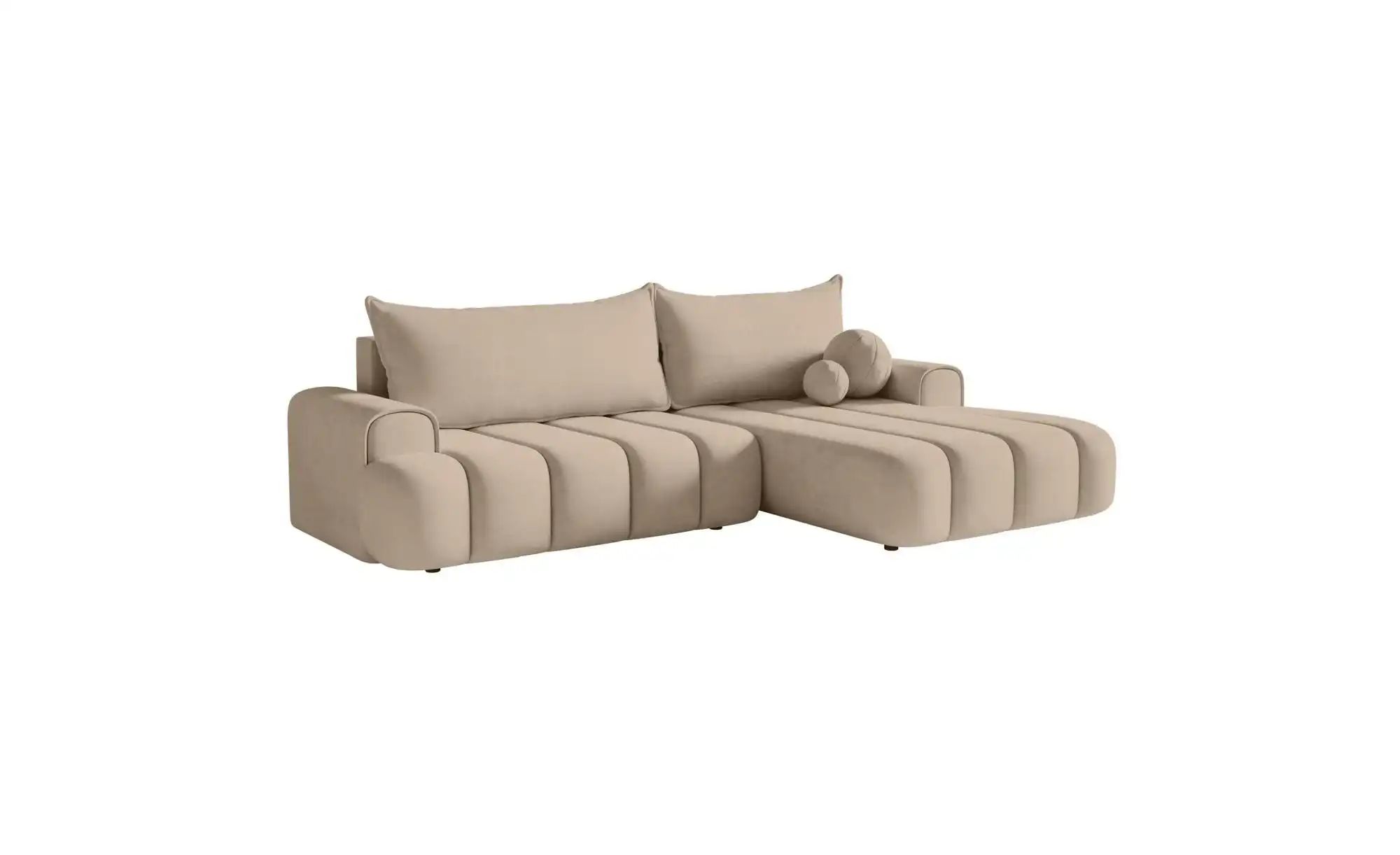 Selsey Ecksofa mit Schlaffunktion Dandelino ¦ beige ¦ Maße (cm): B: 275 H: günstig online kaufen