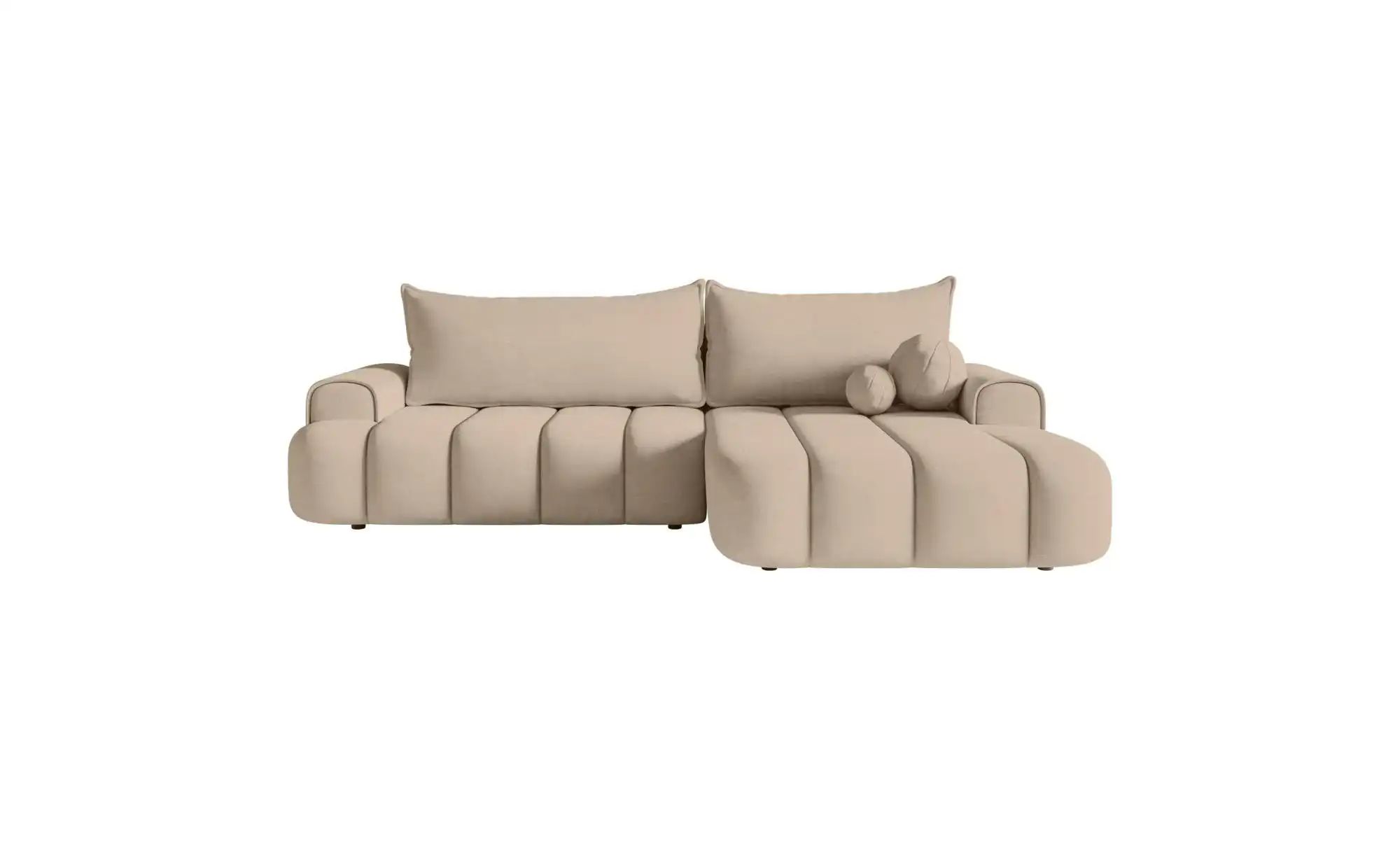 Selsey Ecksofa mit Schlaffunktion Dandelino ¦ beige ¦ Maße (cm): B: 275 H: günstig online kaufen