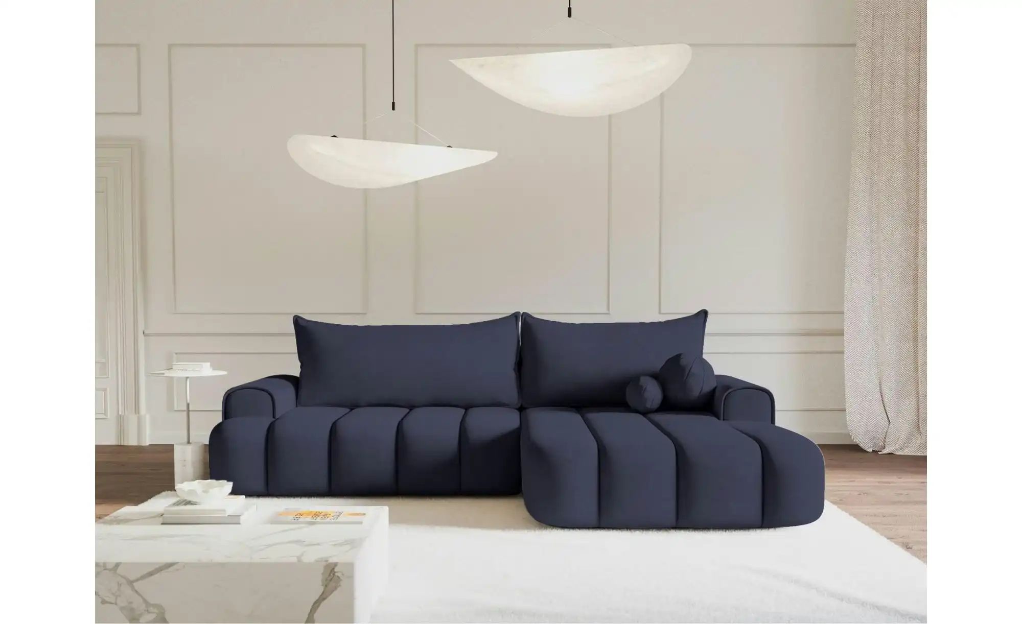 Thumbnail - Selsey Ecksofa mit Schlaffunktion Dandelino ¦ blau ¦ Maße (cm): B: 275 H: 80 Polstermöbel > Sofas > Ecksofas - Höffner