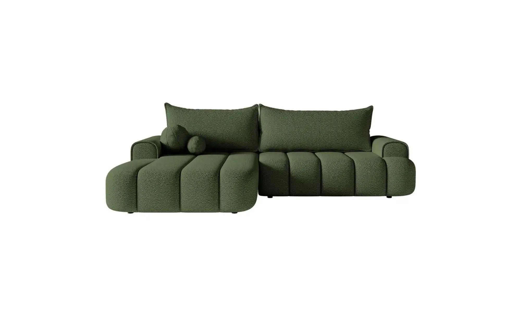 Selsey Ecksofa mit Schlaffunktion Dandelino ¦ grün ¦ Maße (cm): B: 275 H: 8 günstig online kaufen