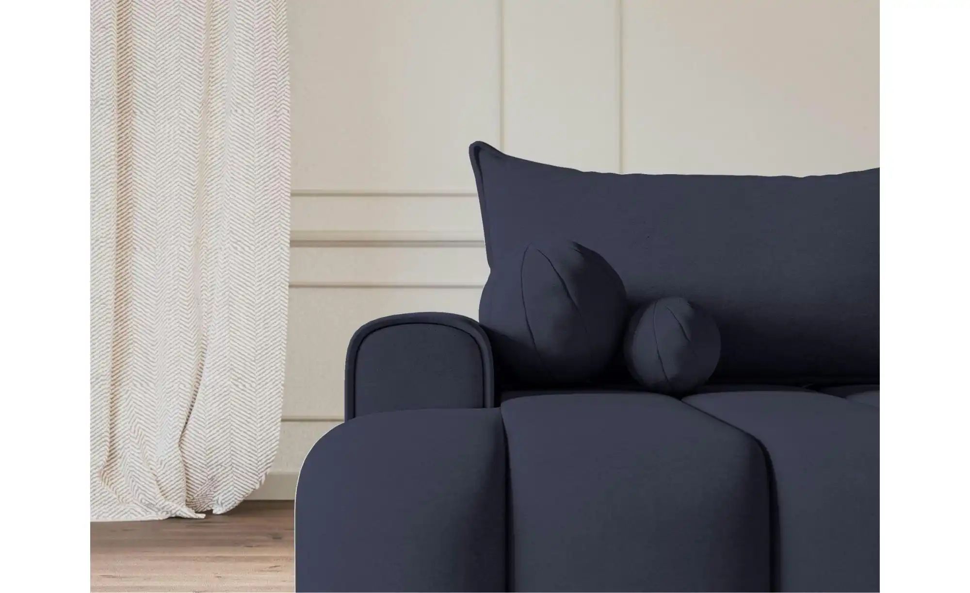 Thumbnail - Selsey Ecksofa mit Schlaffunktion Dandelino ¦ blau ¦ Maße (cm): B: 275 H: 80 Polstermöbel > Sofas > Ecksofas - Höffner