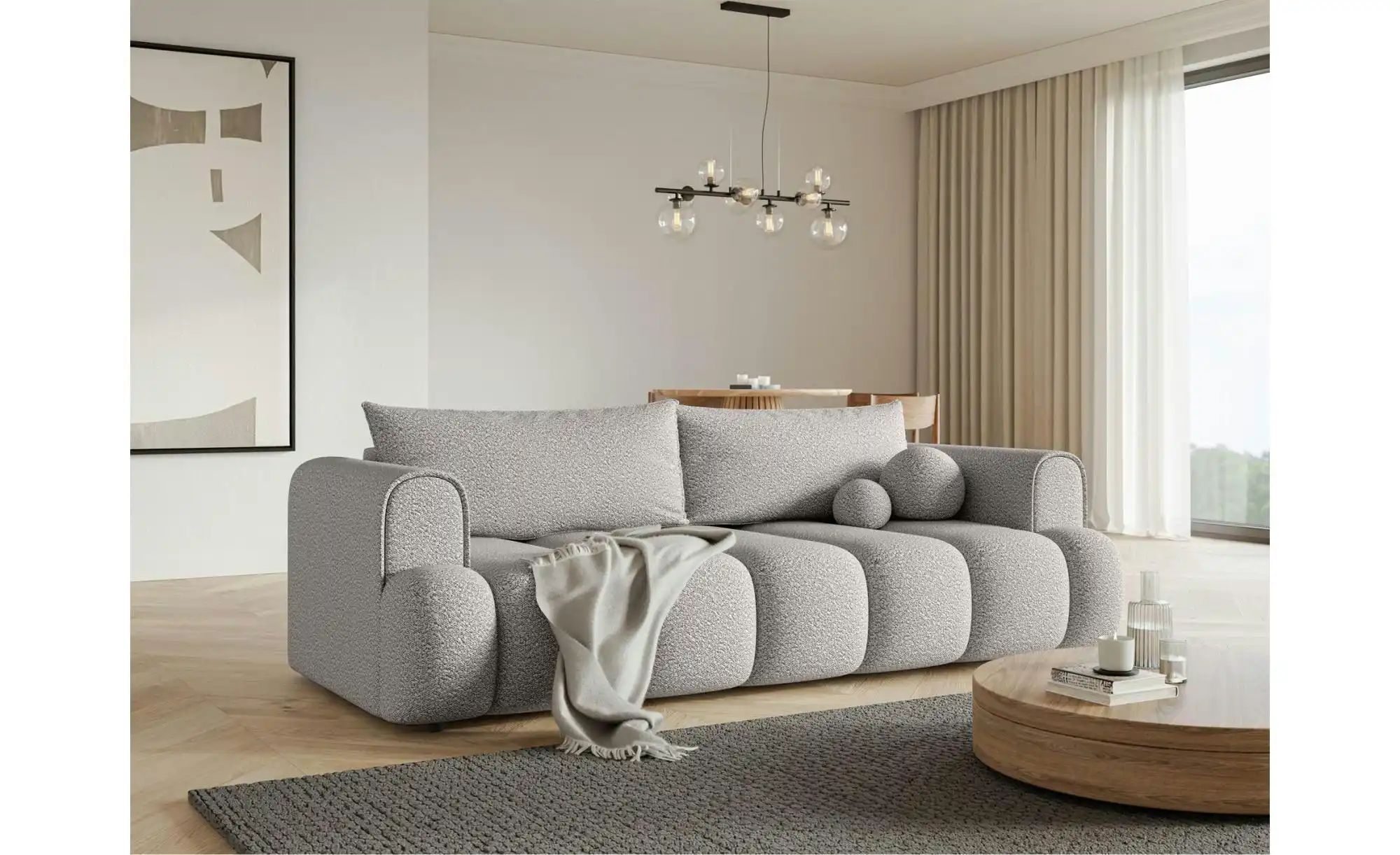 Thumbnail - Selsey Schlafsofa Dandelino ¦ grau ¦ Maße (cm): B: 250 H: 90 Polstermöbel > Sofas > 3-Sitzer - Höffner