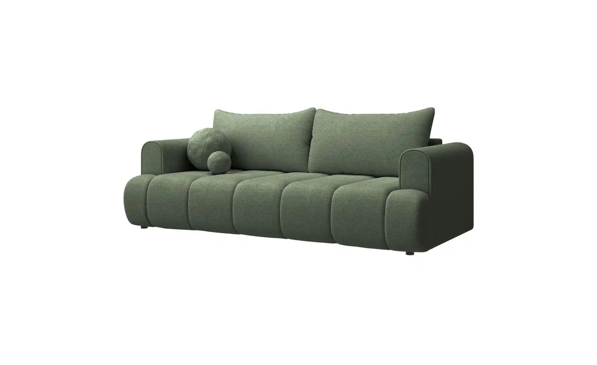 Thumbnail - Selsey Schlafsofa  Dandelino ¦ grün ¦ Maße (cm): B: 250 H: 90 Polstermöbel > Sofas > 3-Sitzer - Höffner