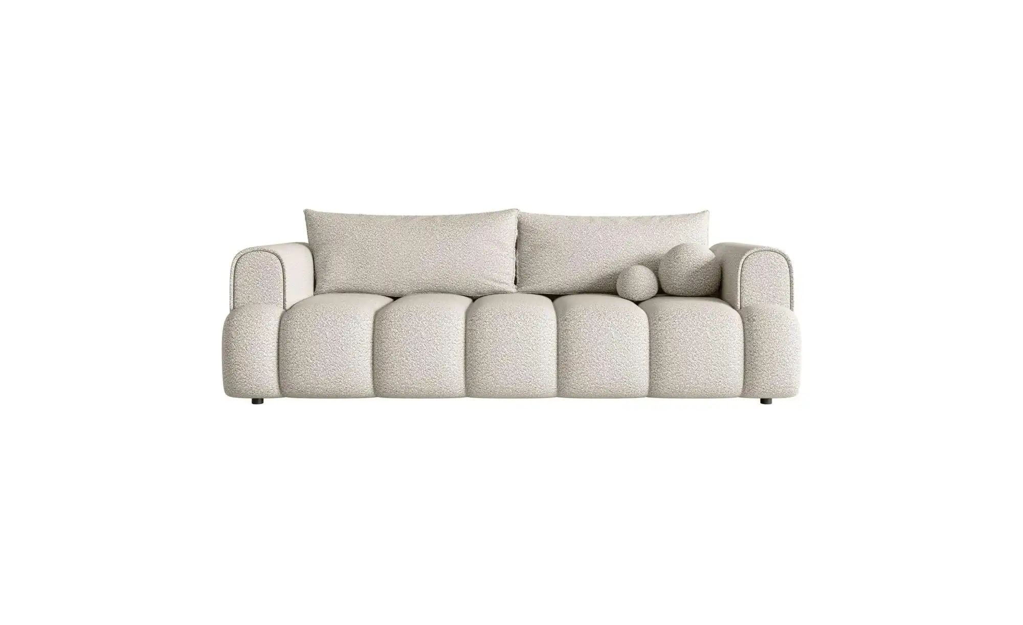 Selsey Schlafsofa   Dandelino ¦ creme ¦ Maße (cm): B: 250 H: 90 Polstermöbe günstig online kaufen