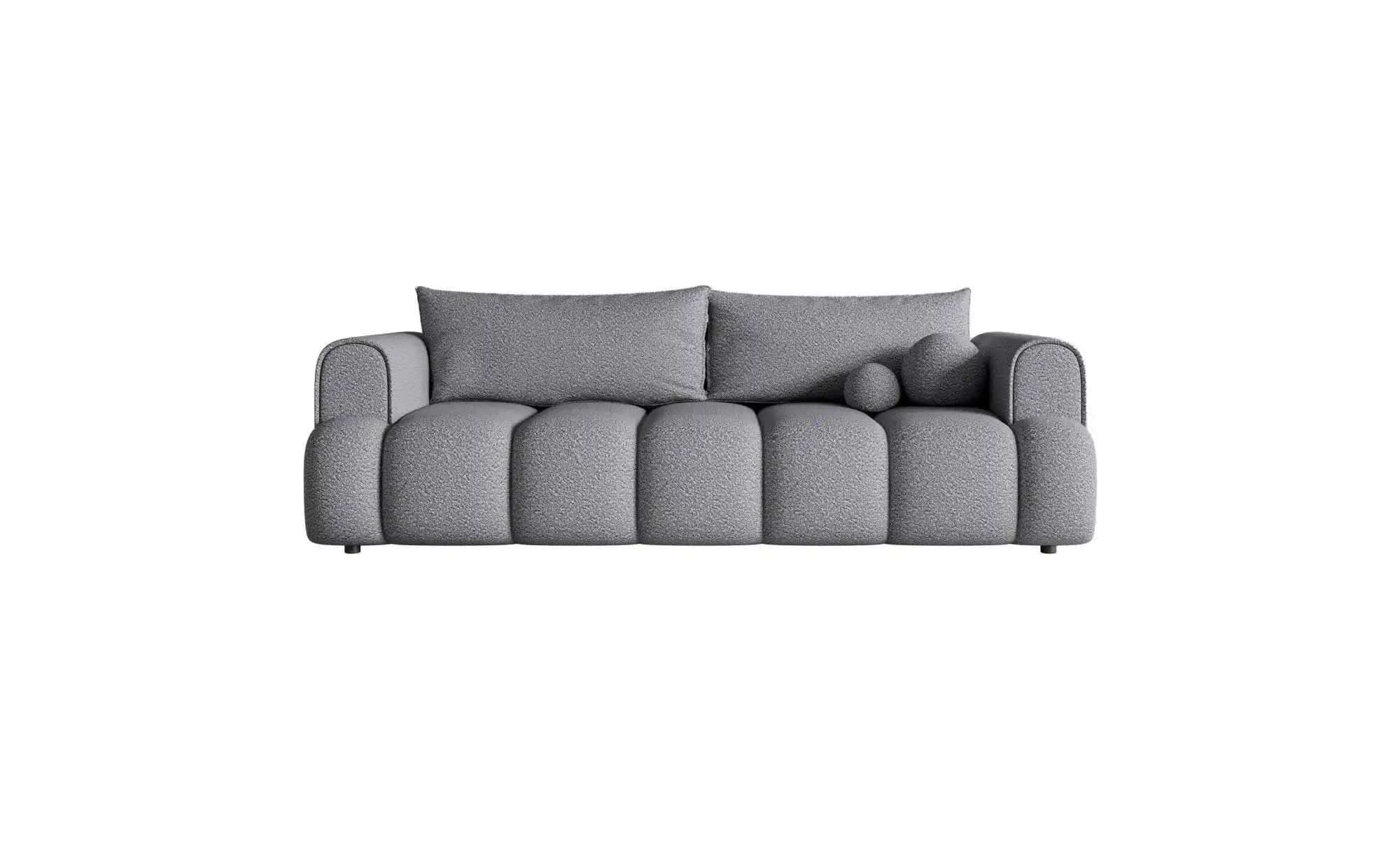 Selsey Schlafsofa   Dandelino ¦ grau ¦ Maße (cm): B: 250 H: 90 Polstermöbel günstig online kaufen