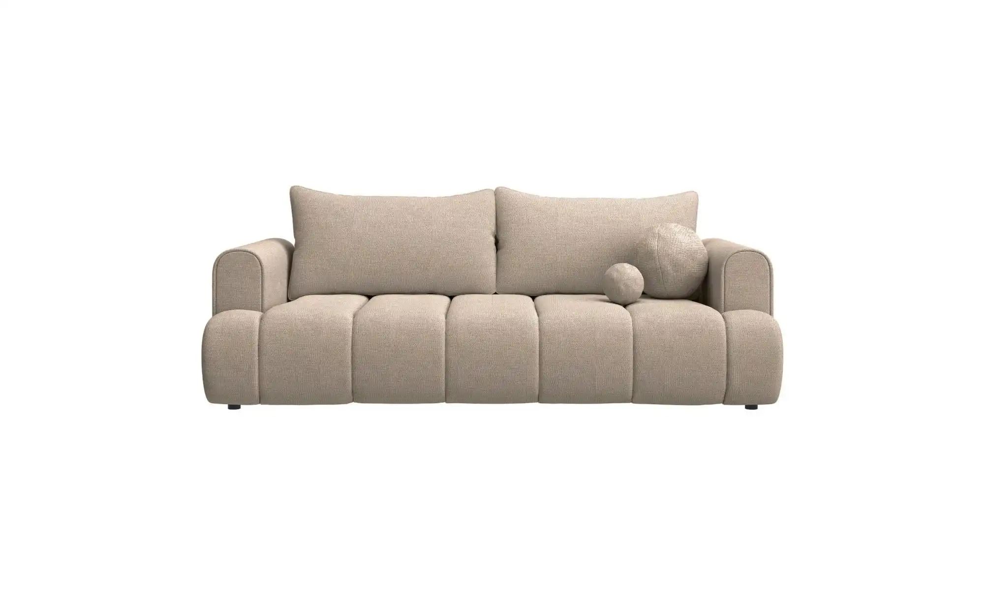 Selsey Schlafsofa   Dandelino ¦ beige ¦ Maße (cm): B: 250 H: 90 Polstermöbe günstig online kaufen