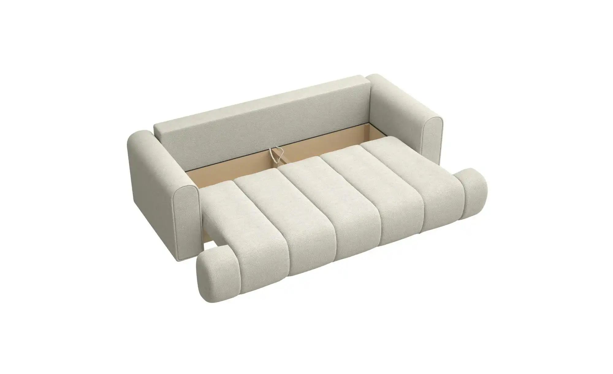 Selsey Schlafsofa   Dandelino ¦ beige ¦ Maße (cm): B: 250 H: 90 Polstermöbe günstig online kaufen