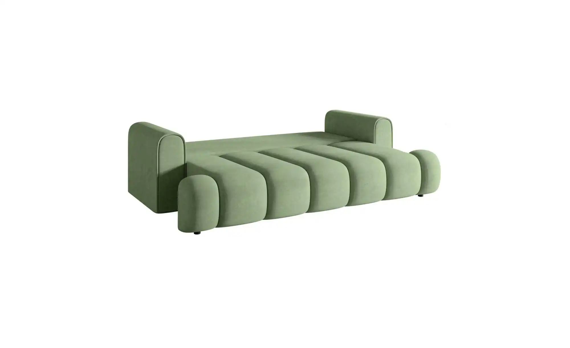 Selsey Schlafsofa   Dandelino ¦ grün ¦ Maße (cm): B: 250 H: 90 Polstermöbel günstig online kaufen