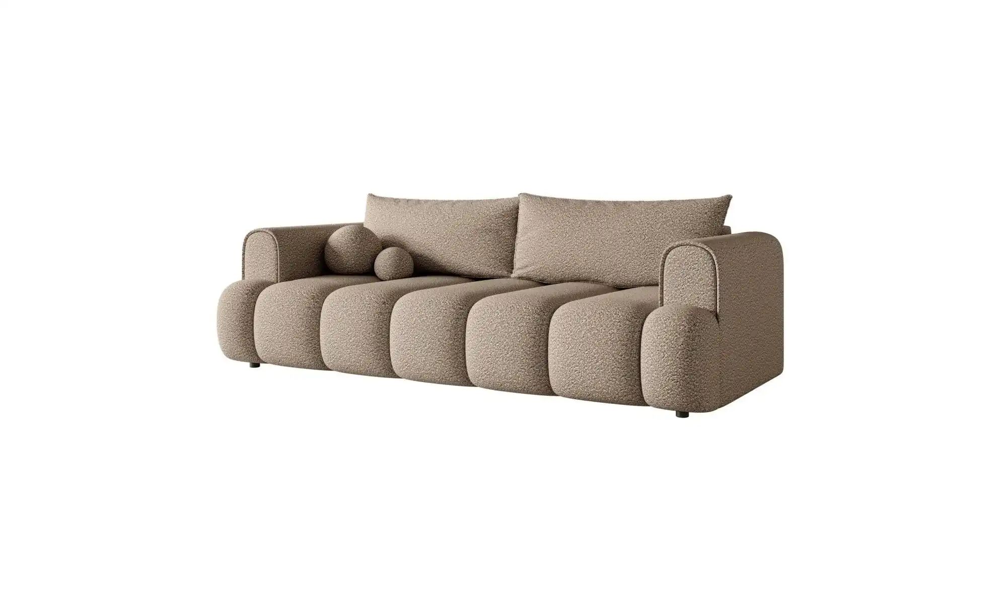 Selsey Schlafsofa   Dandelino ¦ beige ¦ Maße (cm): B: 250 H: 90 Polstermöbe günstig online kaufen