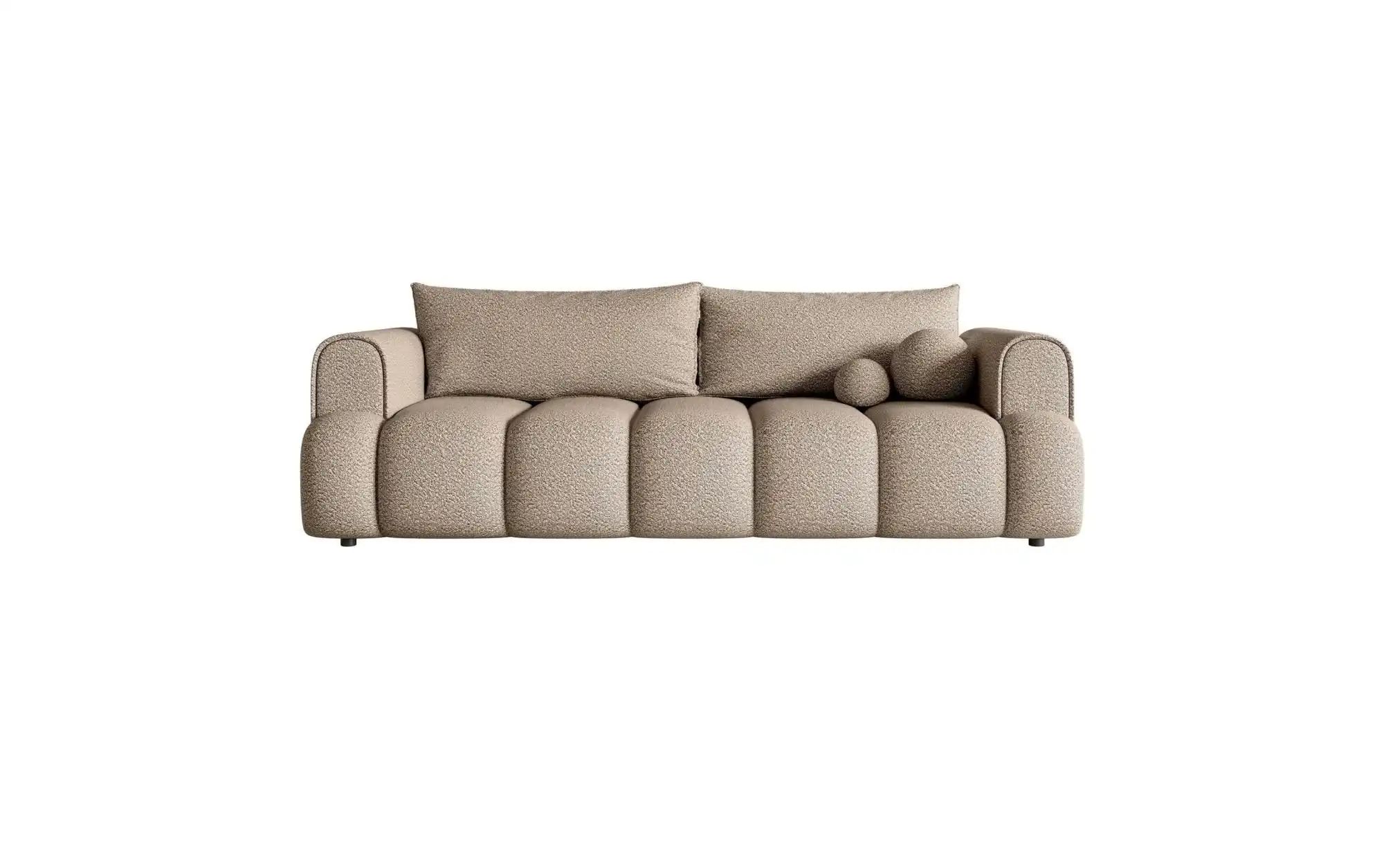 Selsey Schlafsofa   Dandelino ¦ beige ¦ Maße (cm): B: 250 H: 90 Polstermöbe günstig online kaufen
