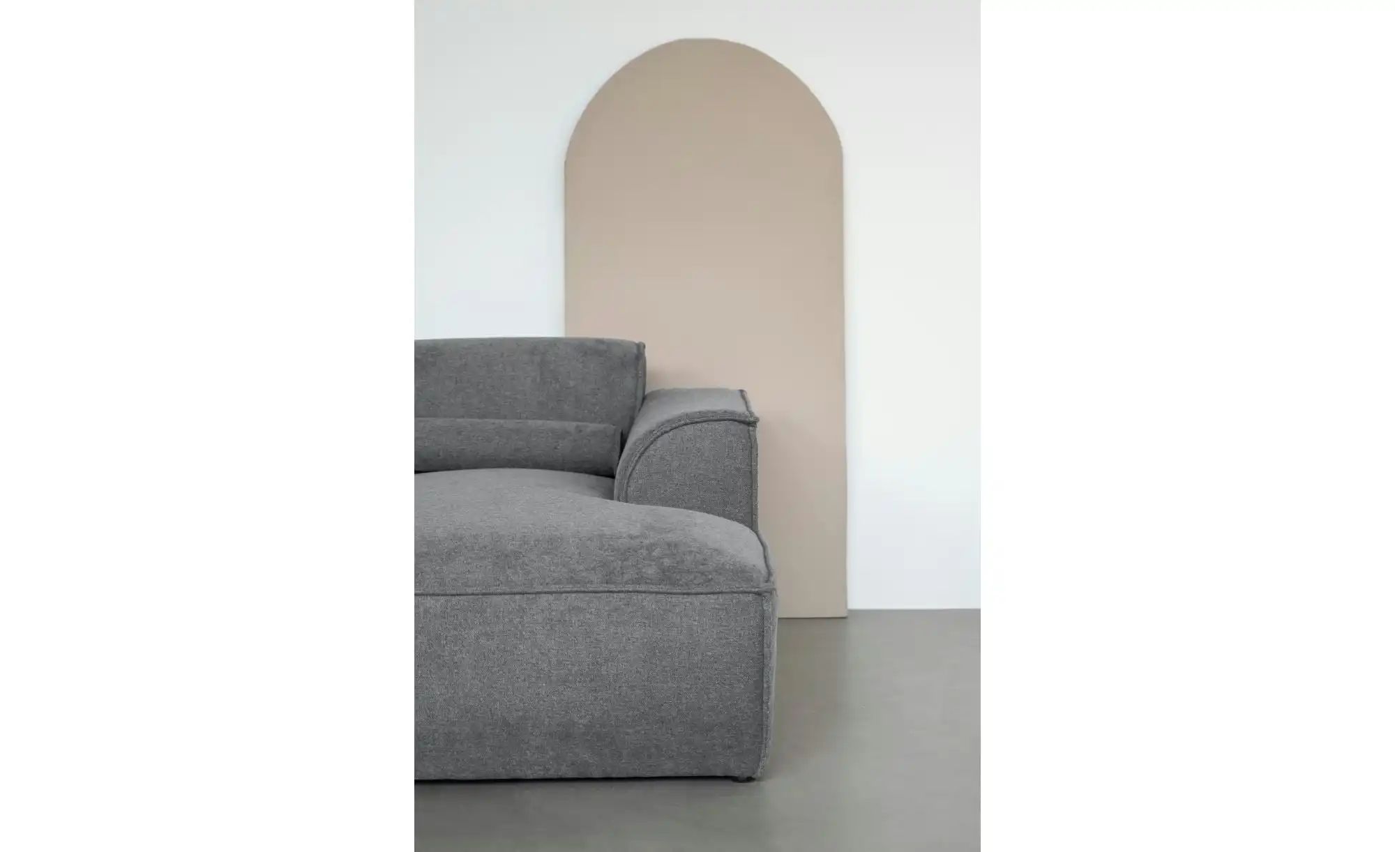 Miuform Ecksofa modular Flex Felix  ¦ grau ¦ Maße (cm): B: 244 H: 70 Polste günstig online kaufen