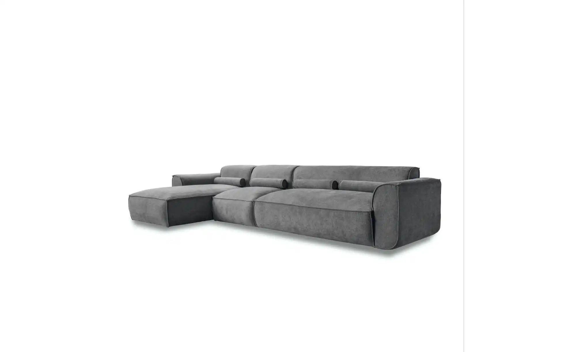 Miuform Ecksofa modular Flex Felix ¦ grau ¦ Maße (cm): B: 340 H: 70 Polstermöbel > Sofas > Ecksofas - Höffner