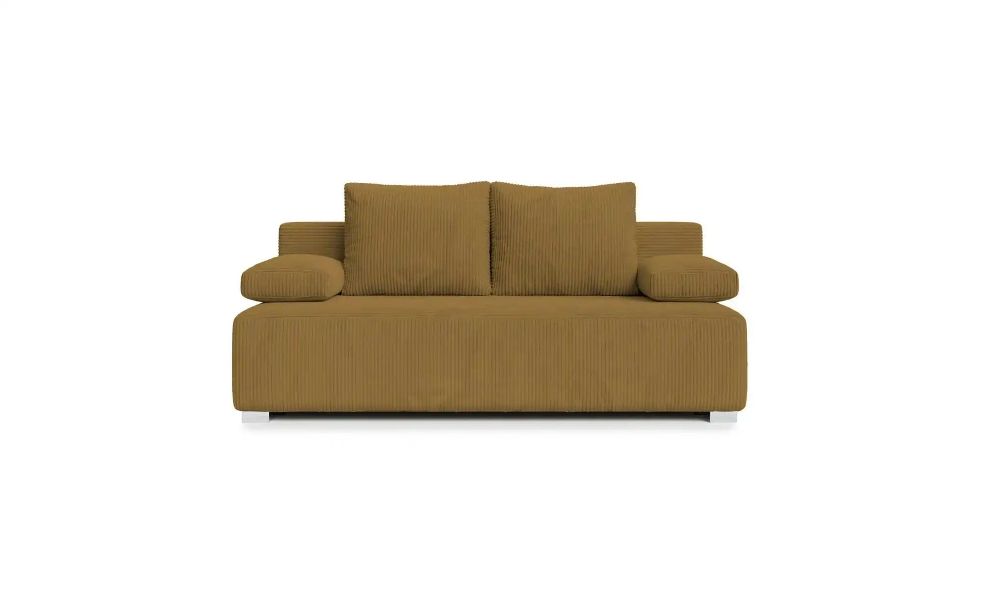 Selsey Schlafsofa  Farmosa ¦ gelb ¦ Maße (cm): B: 200 H: 93 Polstermöbel > günstig online kaufen