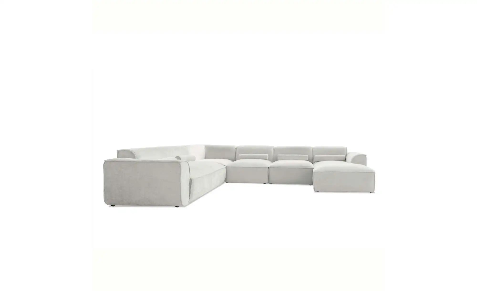 Miuform Wohnlandschaft modular Flex Felix ¦ beige ¦ Maße (cm): B: 337 H: 70 günstig online kaufen