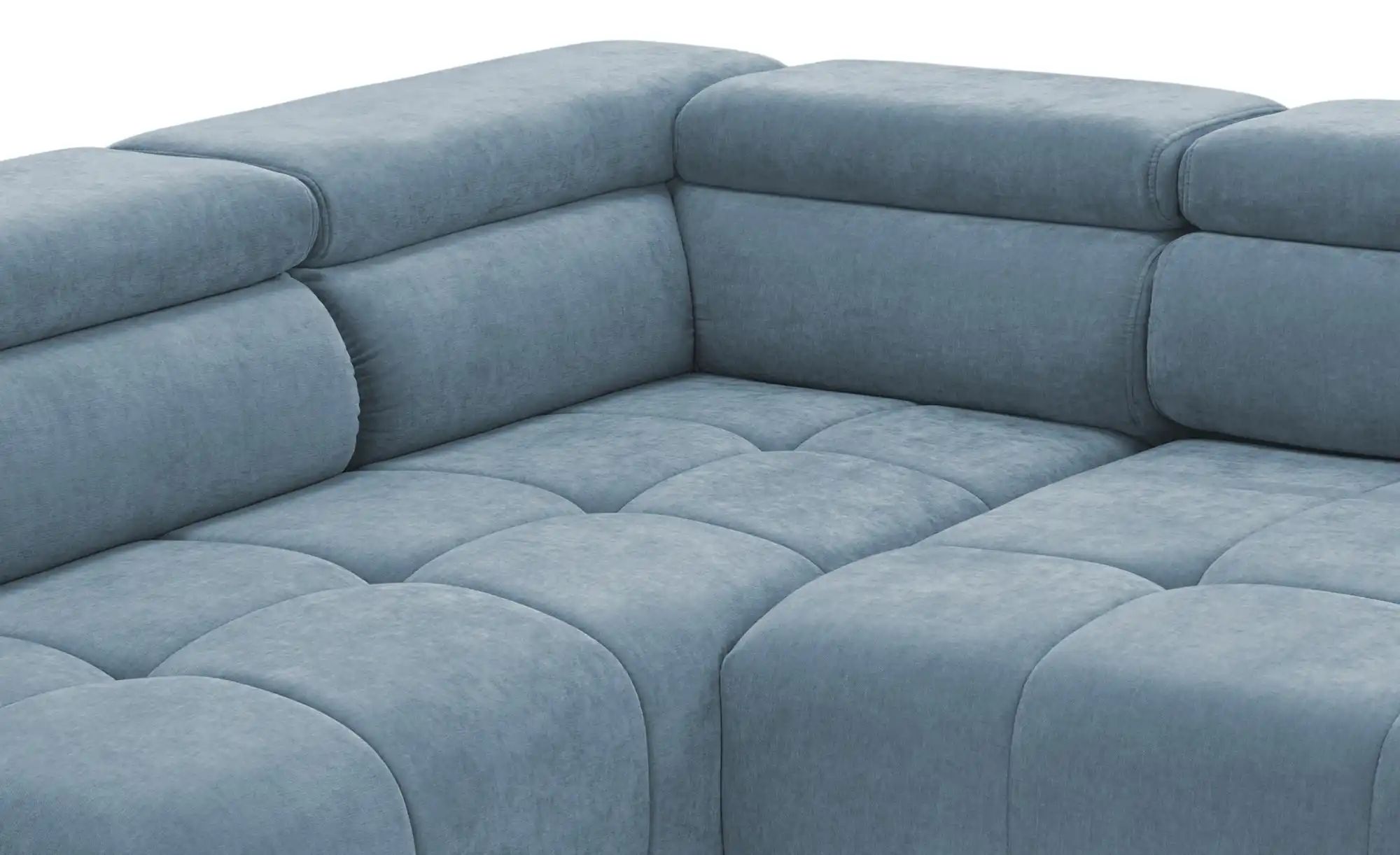 Thumbnail - switch Wohnlandschaft  Mavel ¦ blau ¦ Maße (cm): B: 367 H: 93 T: 208.0 Polstermöbel > Sofas > Wohnlandschaften - Höffner