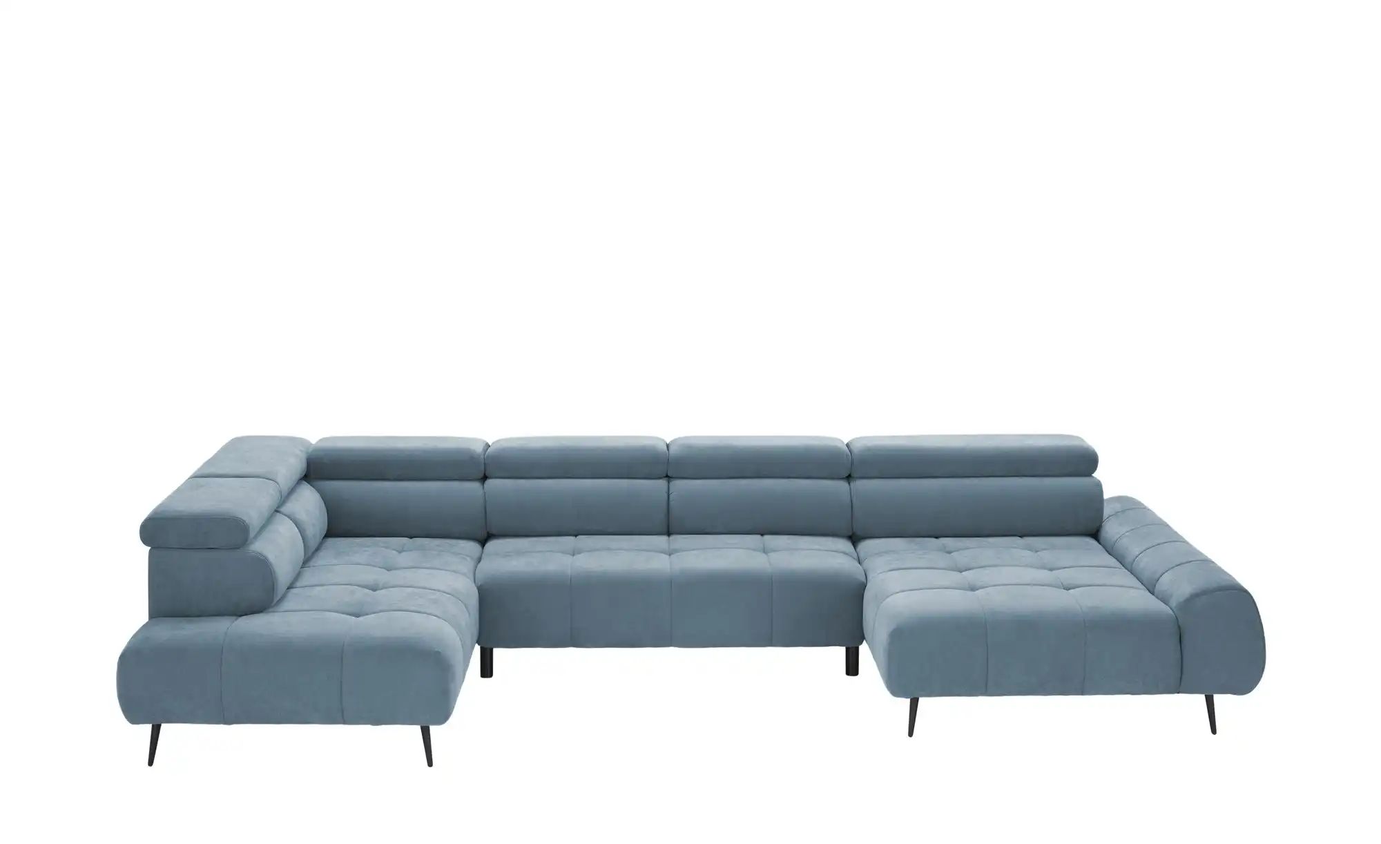 switch Wohnlandschaft  Mavel ¦ blau ¦ Maße (cm): B: 367 H: 93 T: 208.0 Pols günstig online kaufen