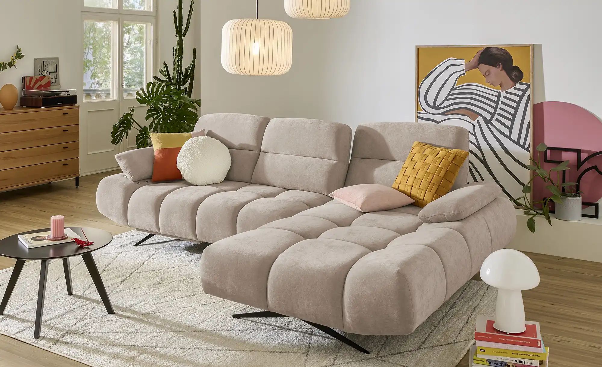 switch Ecksofa  Falcao ¦ braun ¦ Maße (cm): B: 284 H: 91 T: 173.0 Polstermö günstig online kaufen