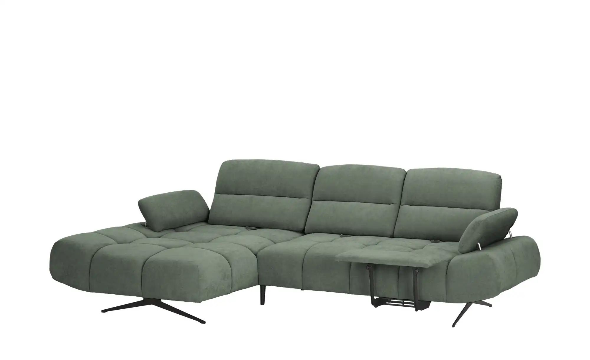 switch Ecksofa  Falcao ¦ grün ¦ Maße (cm): B: 284 H: 91 T: 173.0 Polstermöb günstig online kaufen