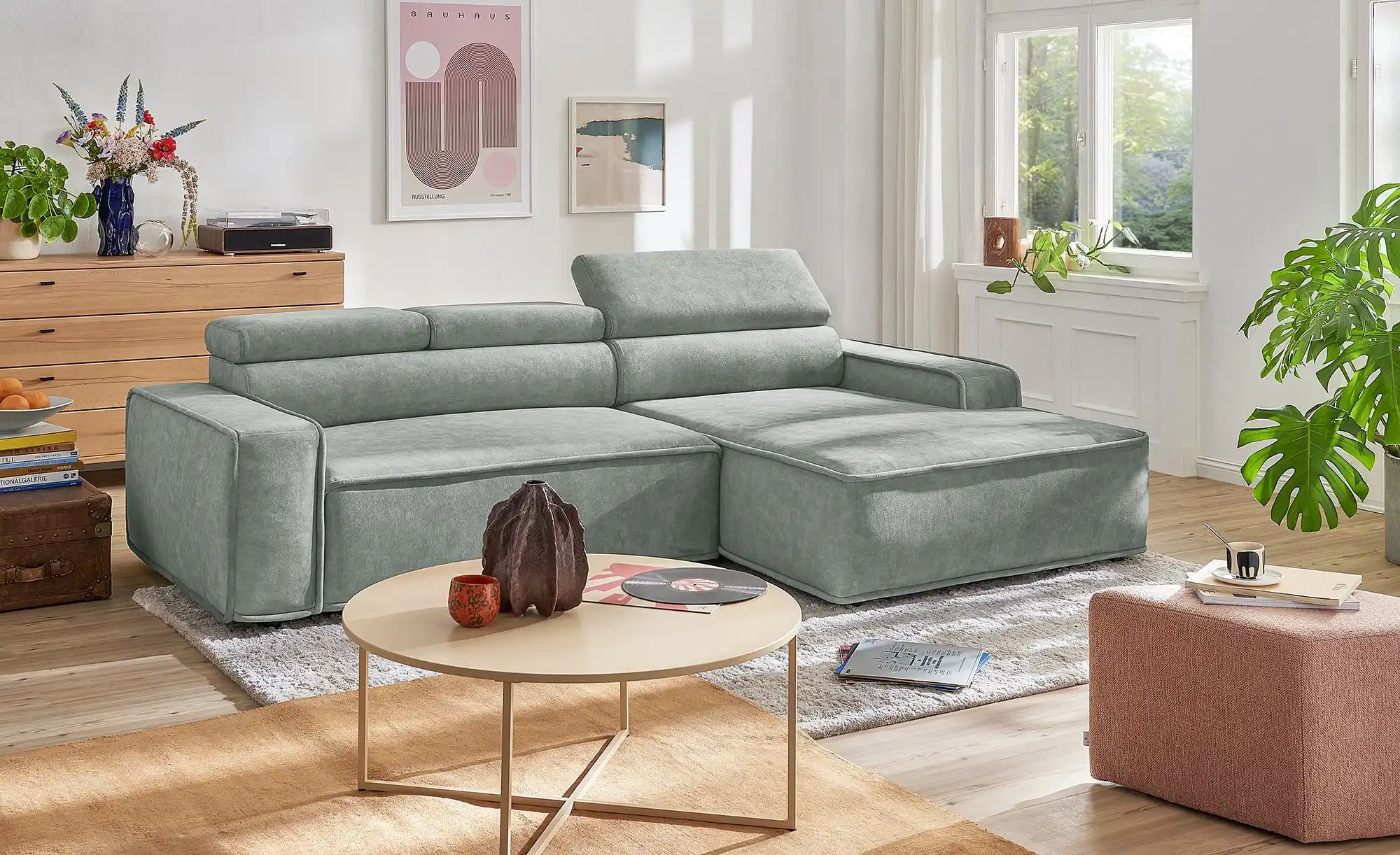switch Ecksofa  Liam ¦ grau ¦ Maße (cm): B: 282 H: 77 T: 173.0 Polstermöbel günstig online kaufen