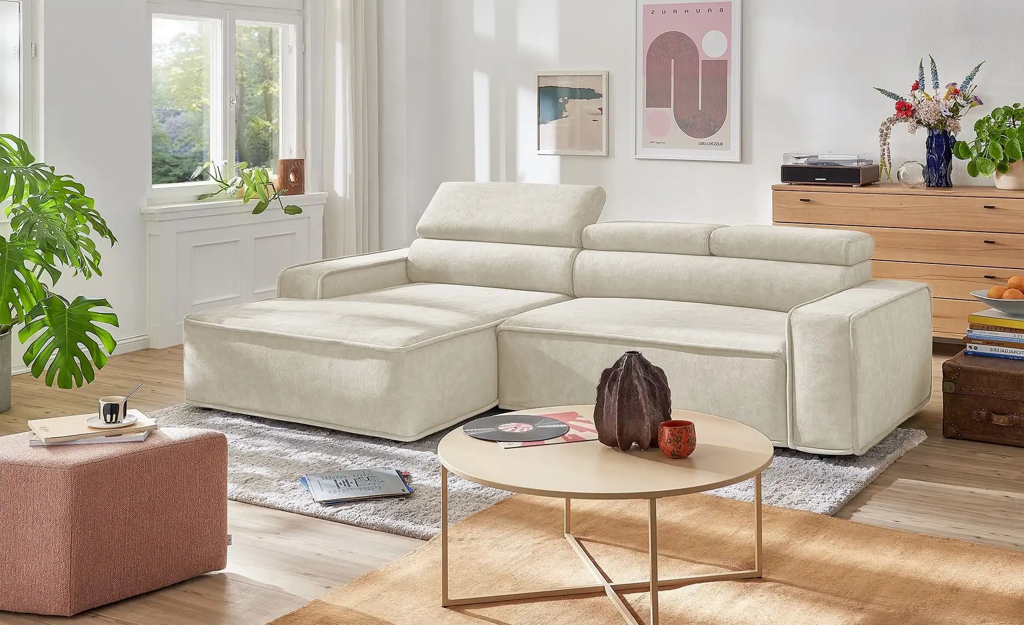 switch Ecksofa  Liam ¦ grau ¦ Maße (cm): B: 282 H: 77 T: 173.0 Polstermöbel günstig online kaufen