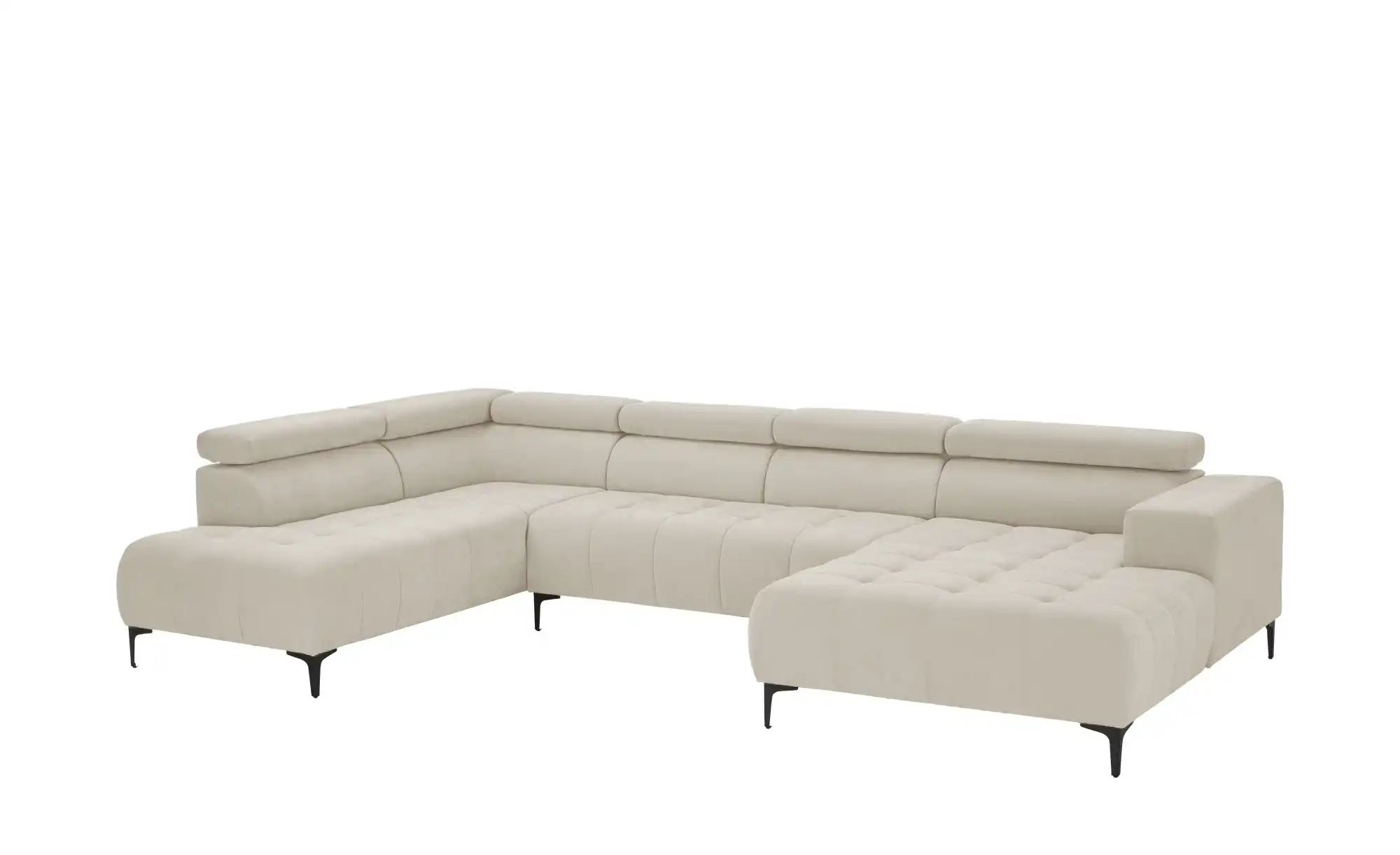 Thumbnail - switch Wohnlandschaft  Caro ¦ weiß ¦ Maße (cm): B: 350 H: 81 T: 214.0 Polstermöbel > Sofas > Wohnlandschaften - Höffner