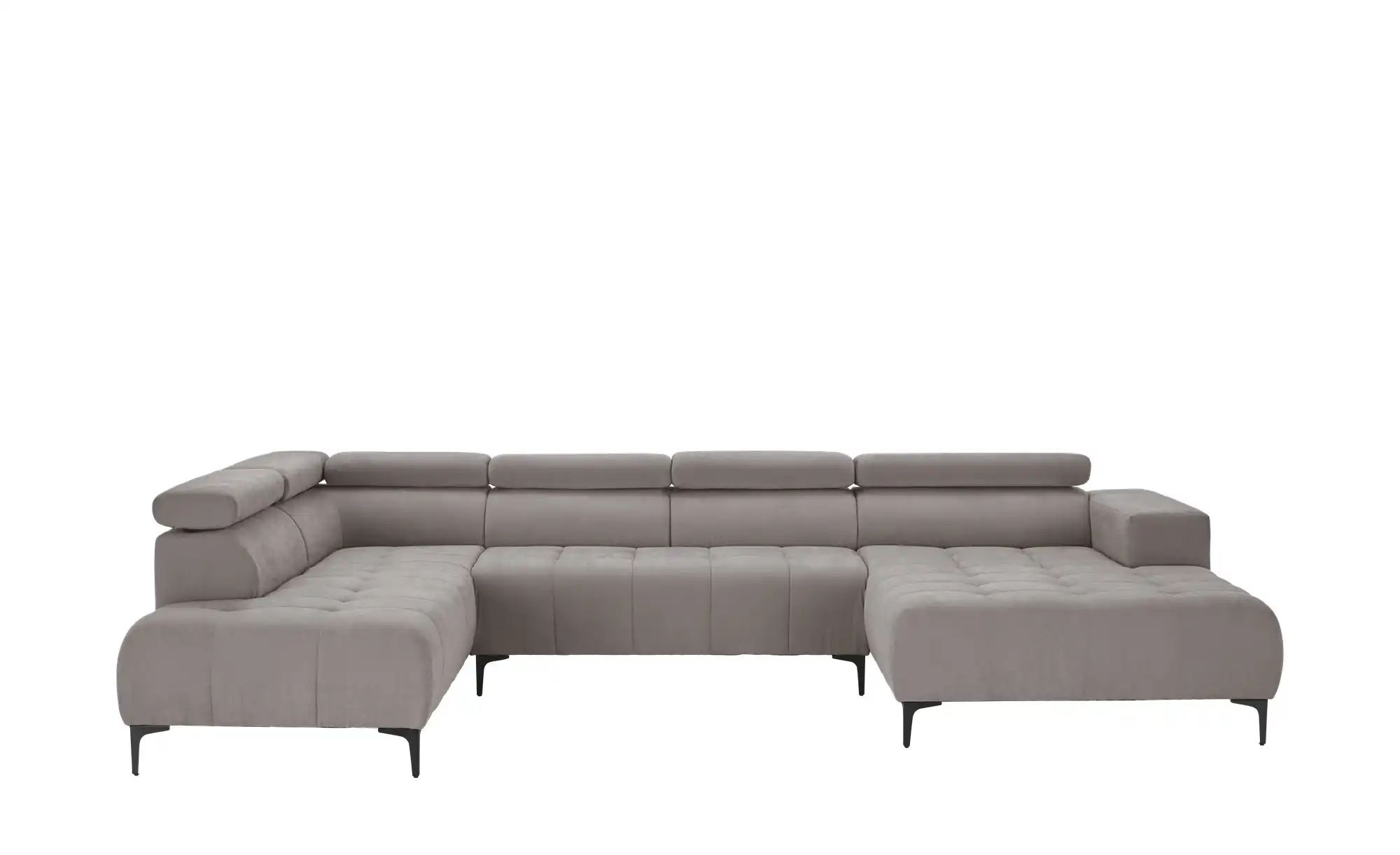 switch Wohnlandschaft  Caro ¦ grau ¦ Maße (cm): B: 350 H: 81 T: 214.0 Polst günstig online kaufen