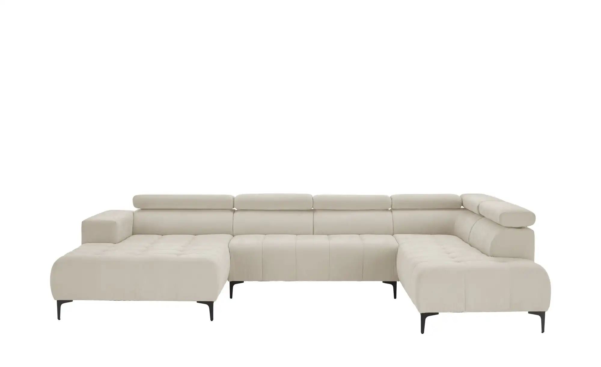 switch Wohnlandschaft  Caro ¦ creme ¦ Maße (cm): B: 350 H: 81 T: 214.0 Pols günstig online kaufen