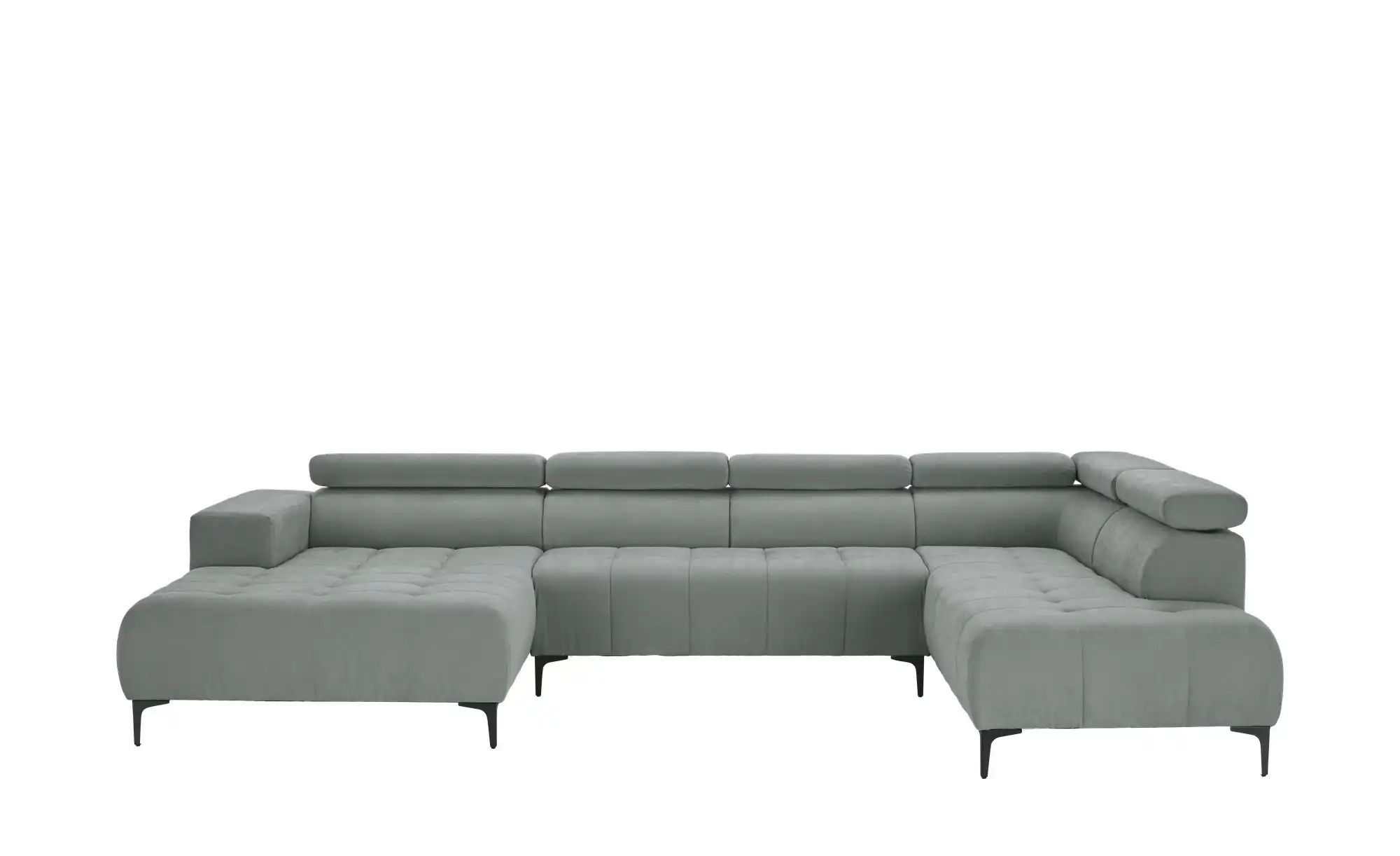 switch Wohnlandschaft  Caro ¦ grau ¦ Maße (cm): B: 350 H: 81 T: 214.0 Polst günstig online kaufen