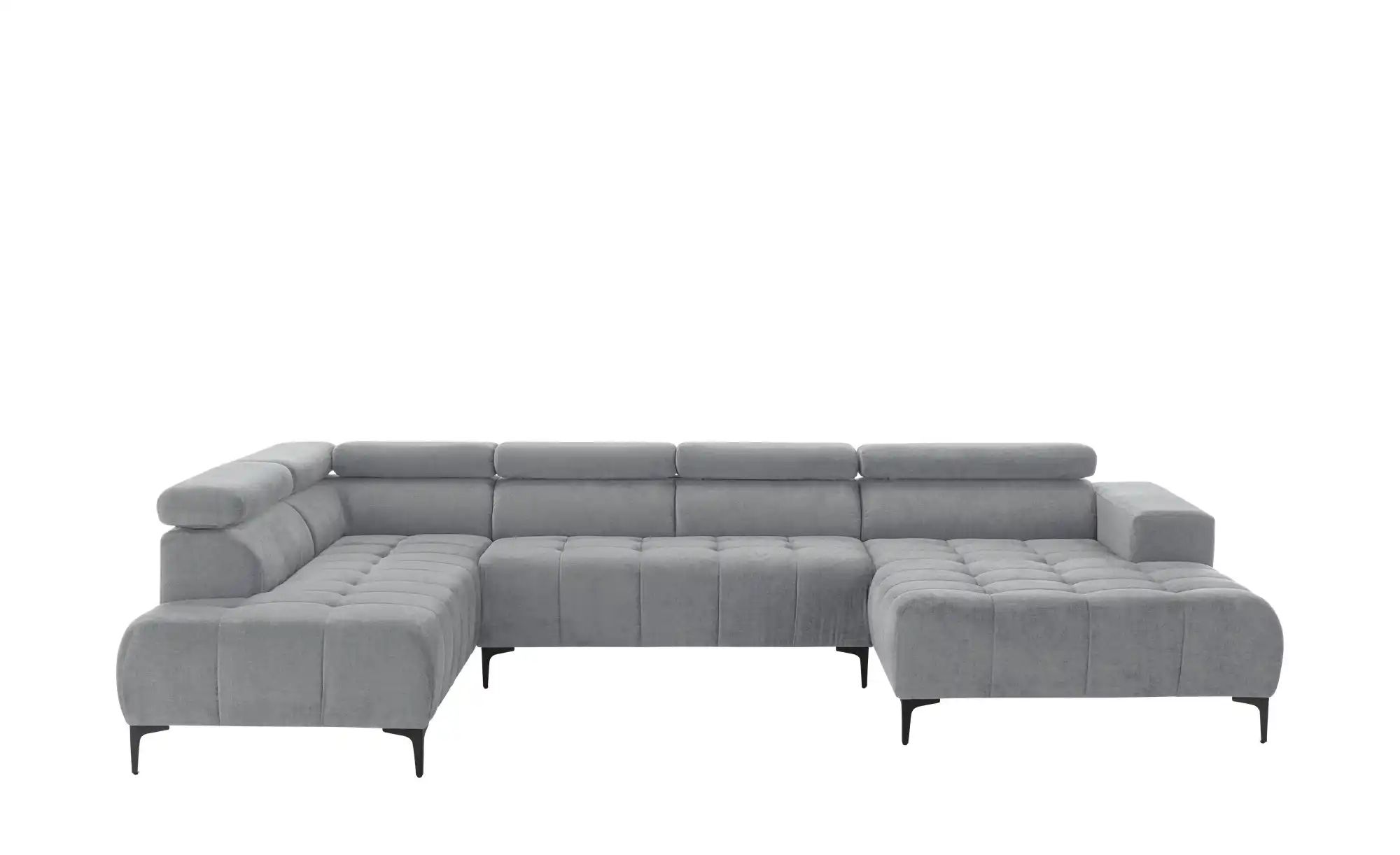 switch Wohnlandschaft  Caro ¦ grau ¦ Maße (cm): B: 350 H: 81 T: 214.0 Polst günstig online kaufen