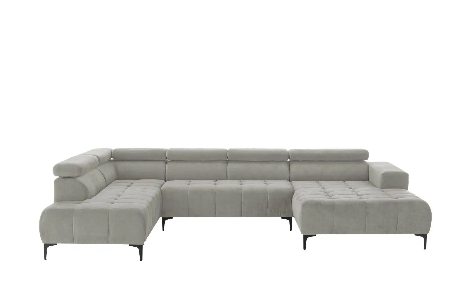 switch Wohnlandschaft  Caro ¦ grau ¦ Maße (cm): B: 350 H: 81 T: 214.0 Polst günstig online kaufen