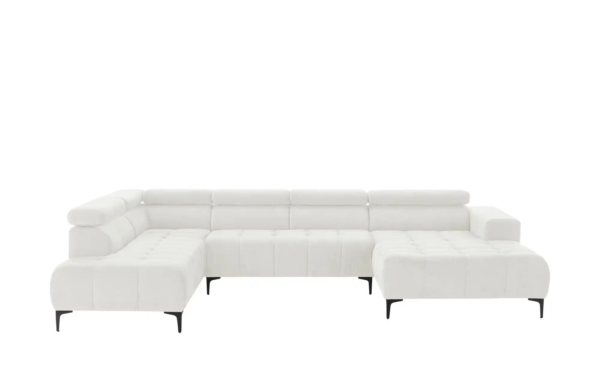 switch Wohnlandschaft  Caro ¦ weiß ¦ Maße (cm): B: 350 H: 81 T: 214.0 Polst günstig online kaufen