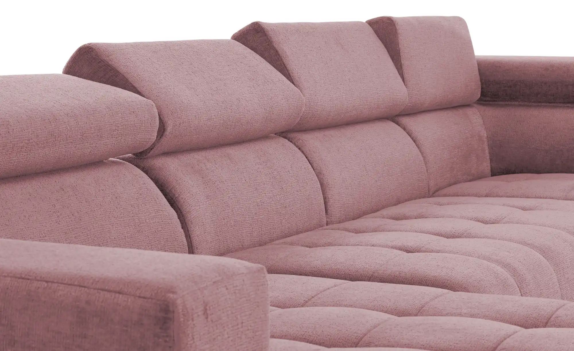 Thumbnail - switch Wohnlandschaft Caro ¦ rosa/pink ¦ Maße (cm): B: 350 H: 81 T: 214.0 Polstermöbel > Sofas > Wohnlandschaften - Höf...
