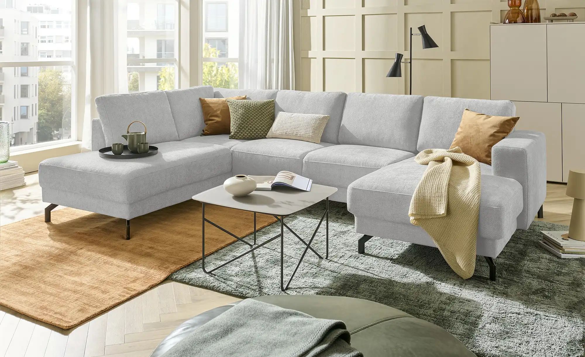 Thumbnail - switch Wohnlandschaft  Brazil ¦ grau ¦ Maße (cm): B: 303 H: 78 T: 200.0 Polstermöbel > Sofas > Wohnlandschaften - Höffne...