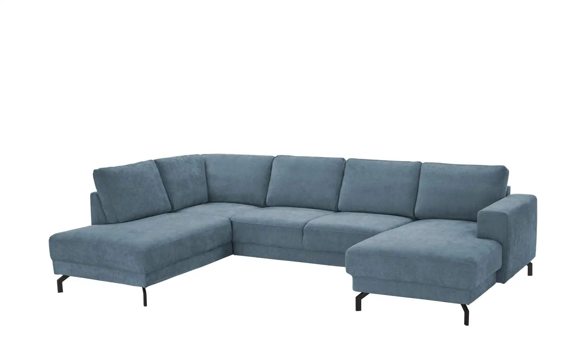 switch Wohnlandschaft  Brazil ¦ blau ¦ Maße (cm): B: 303 H: 78 T: 200.0 Pol günstig online kaufen