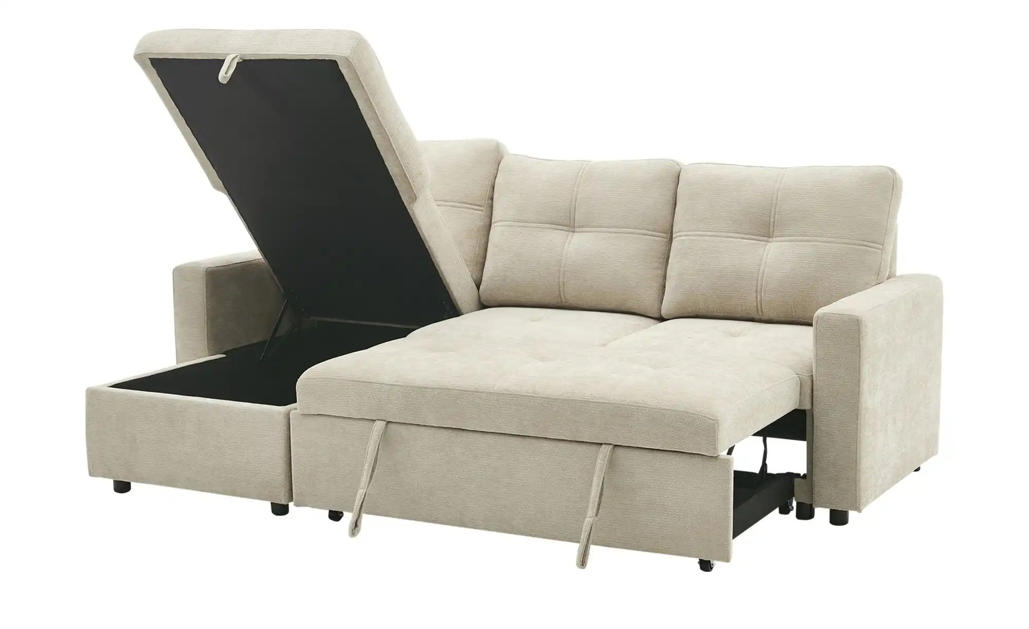 Ecksofa  Katalina ¦ braun ¦ Maße (cm): B: 217 H: 87 T: 132.0 Polstermöbel > günstig online kaufen