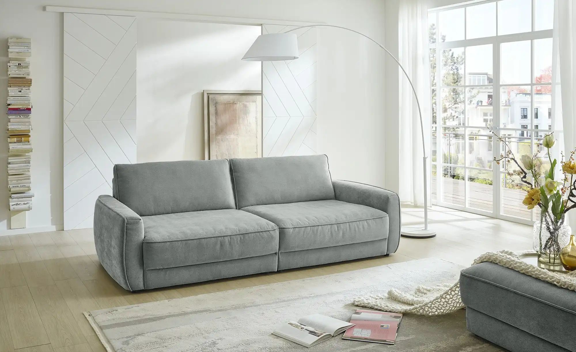 Lounge Collection Einzelsofa  Erion ¦ grau ¦ Maße (cm): B: 264 H: 83 T: 125 günstig online kaufen
