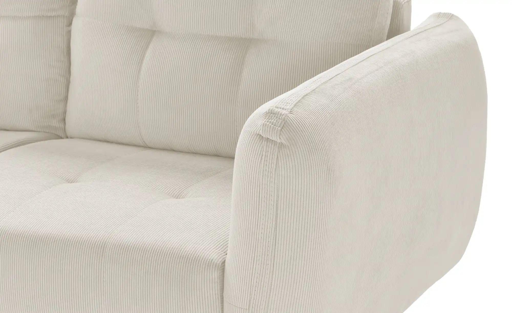 Thumbnail - smart Einzelsofa  Tori ¦ weiß ¦ Maße (cm): B: 202 H: 92 T: 89.0 Polstermöbel > Sofas > 3-Sitzer - Höffner