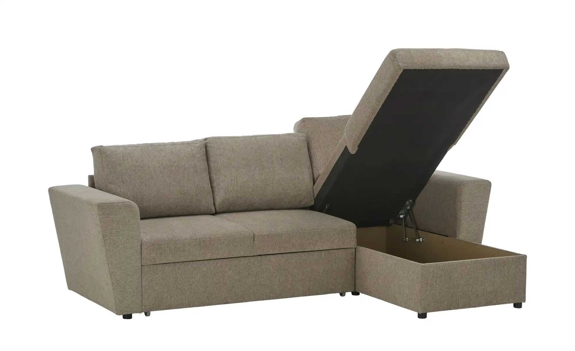 Ecksofa mit Schlaffunktion Xara ¦ beige ¦ Maße (cm): B: 245 H: 88 T: 156.0 Polstermöbel > Sofas > Ecksofas - Höffner