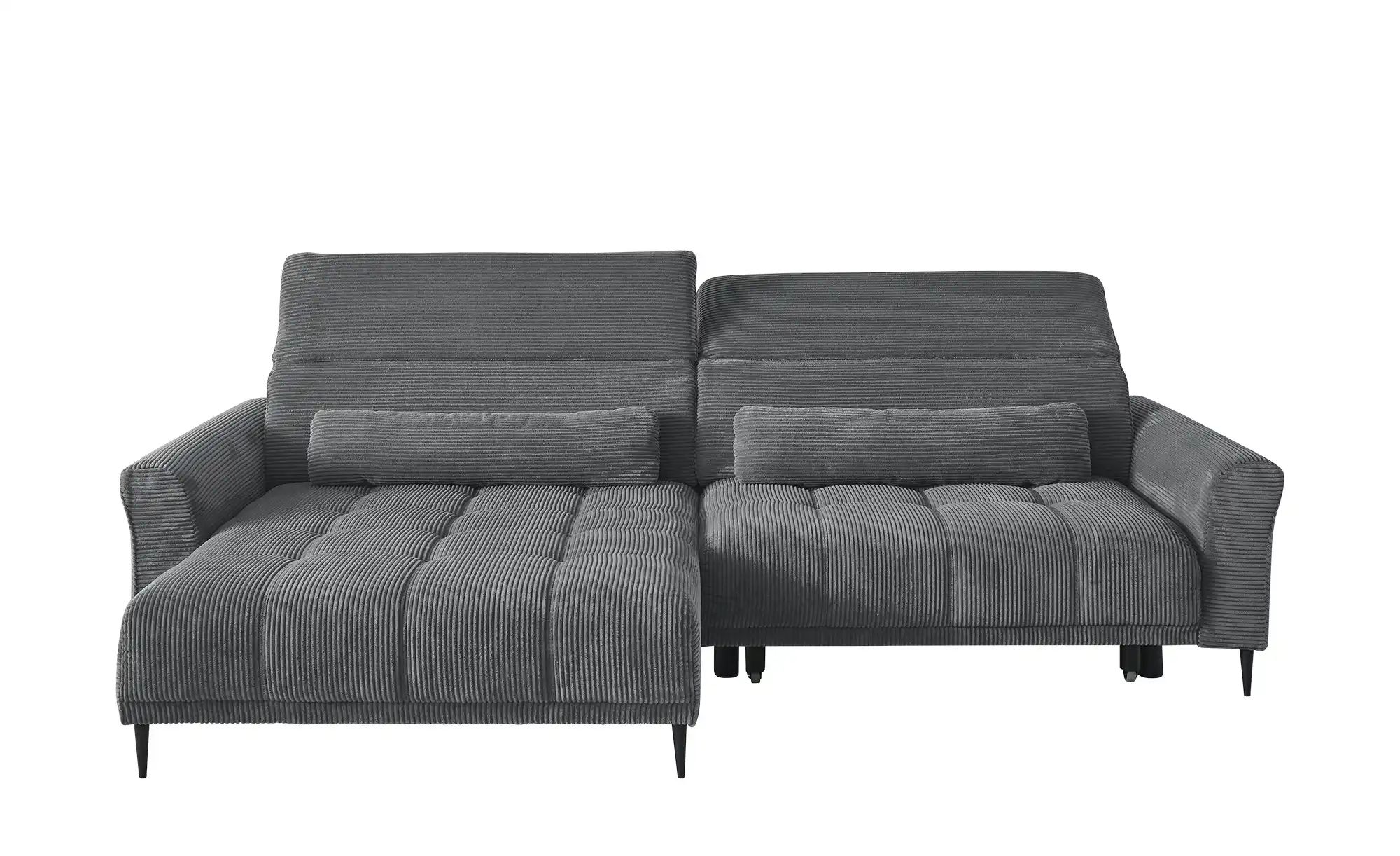 Ecksofa  Logan ¦ grau ¦ Maße (cm): B: 277 H: 80 T: 179.0 Polstermöbel > Sof günstig online kaufen