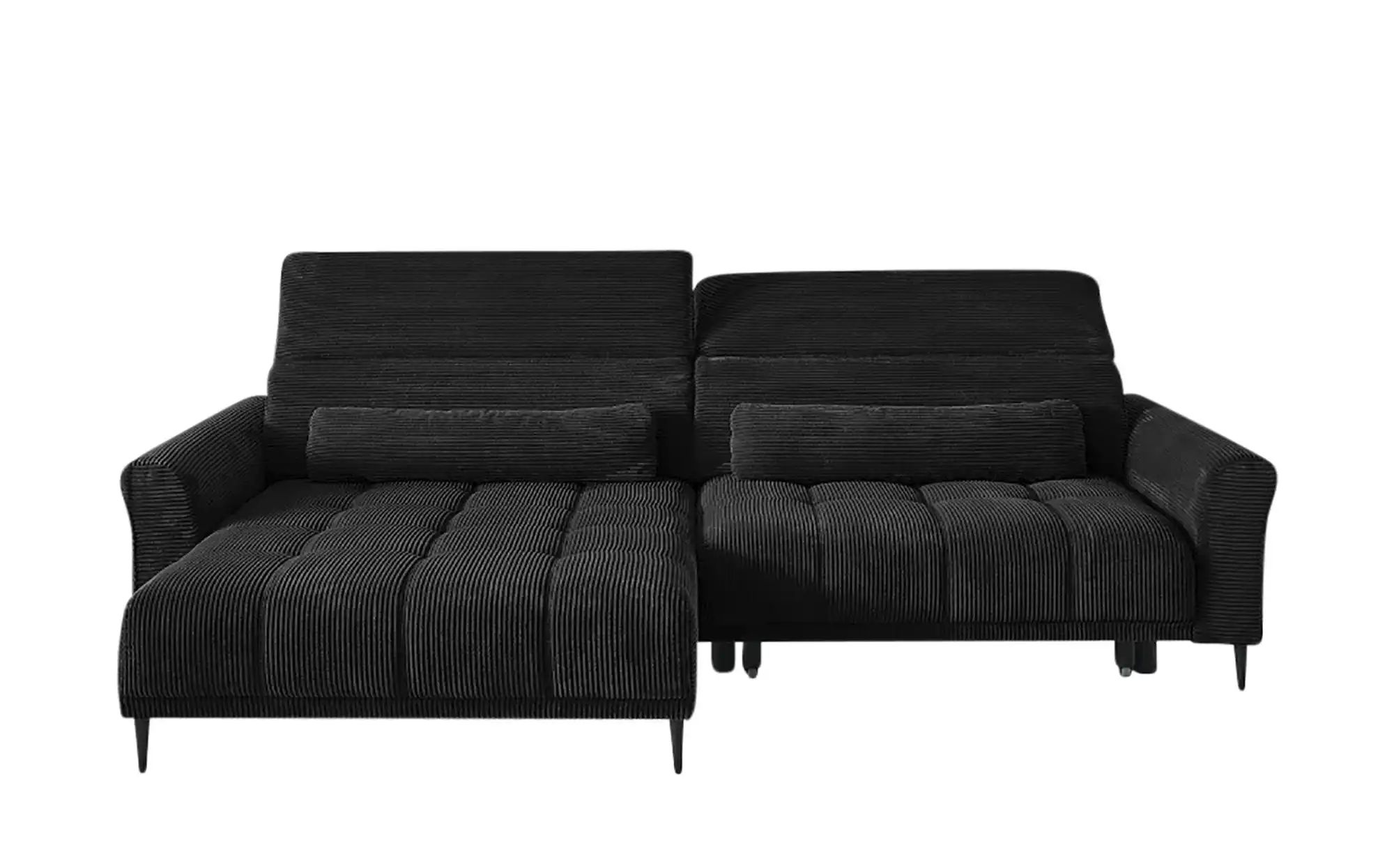 Ecksofa  Logan ¦ schwarz ¦ Maße (cm): B: 277 H: 80 T: 179.0 Polstermöbel > günstig online kaufen